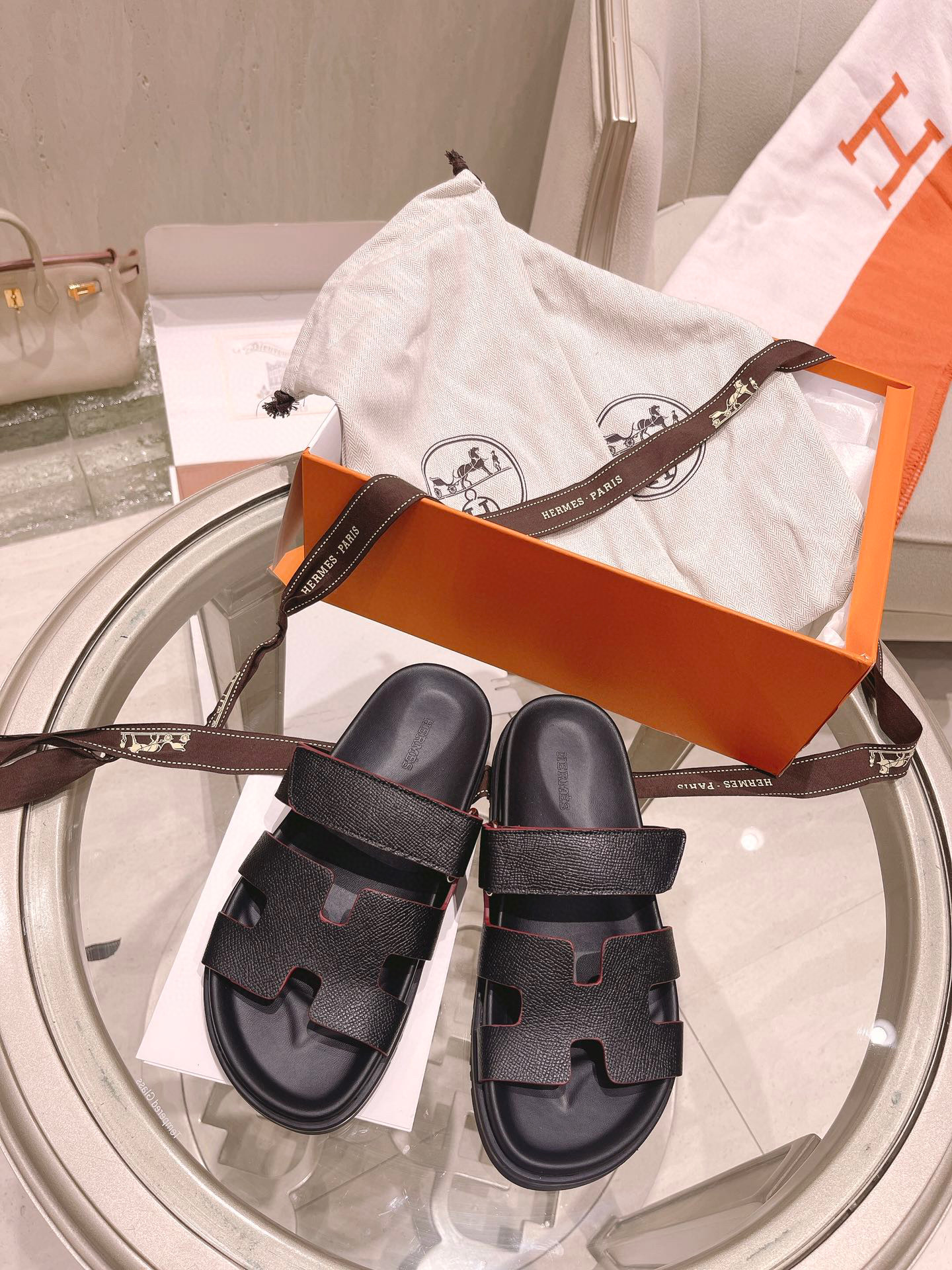 [TOP] HERMES Chypre Sandal - 13 Colours