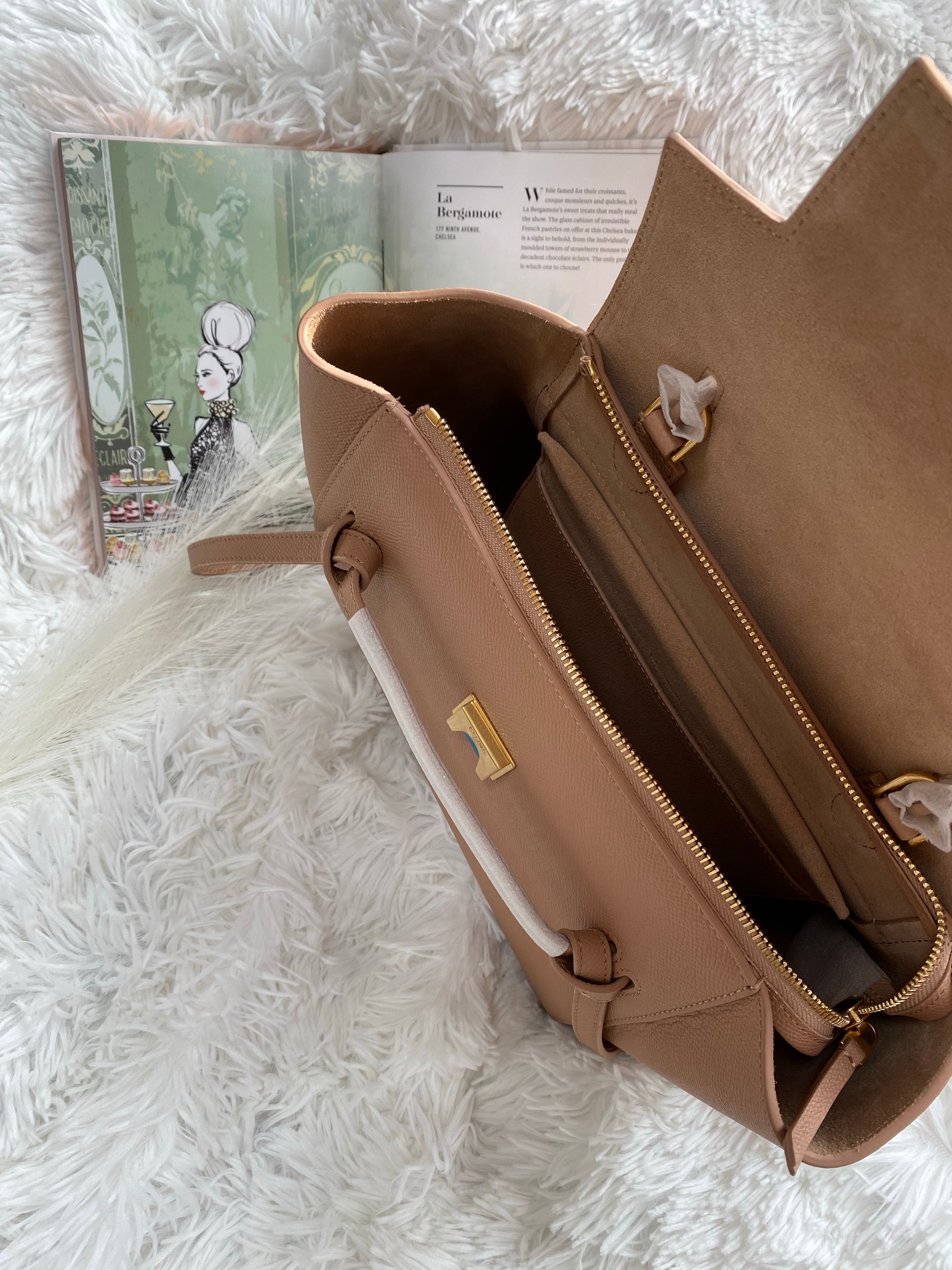 [TOP] CELINE Micro Belt Bag - Apricot