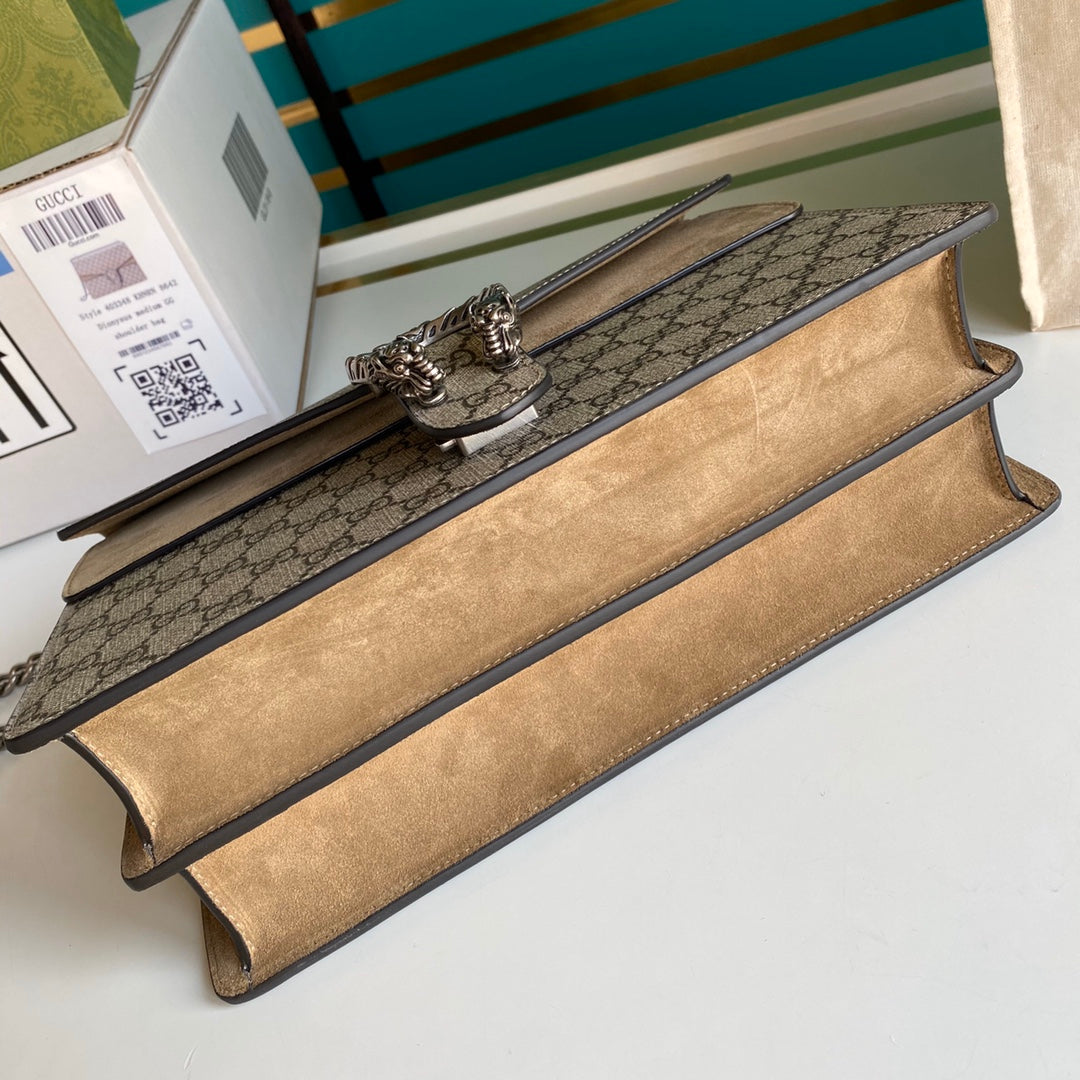 [TOP] GUCCI Dionysus Bag Medium 30cm - Beige