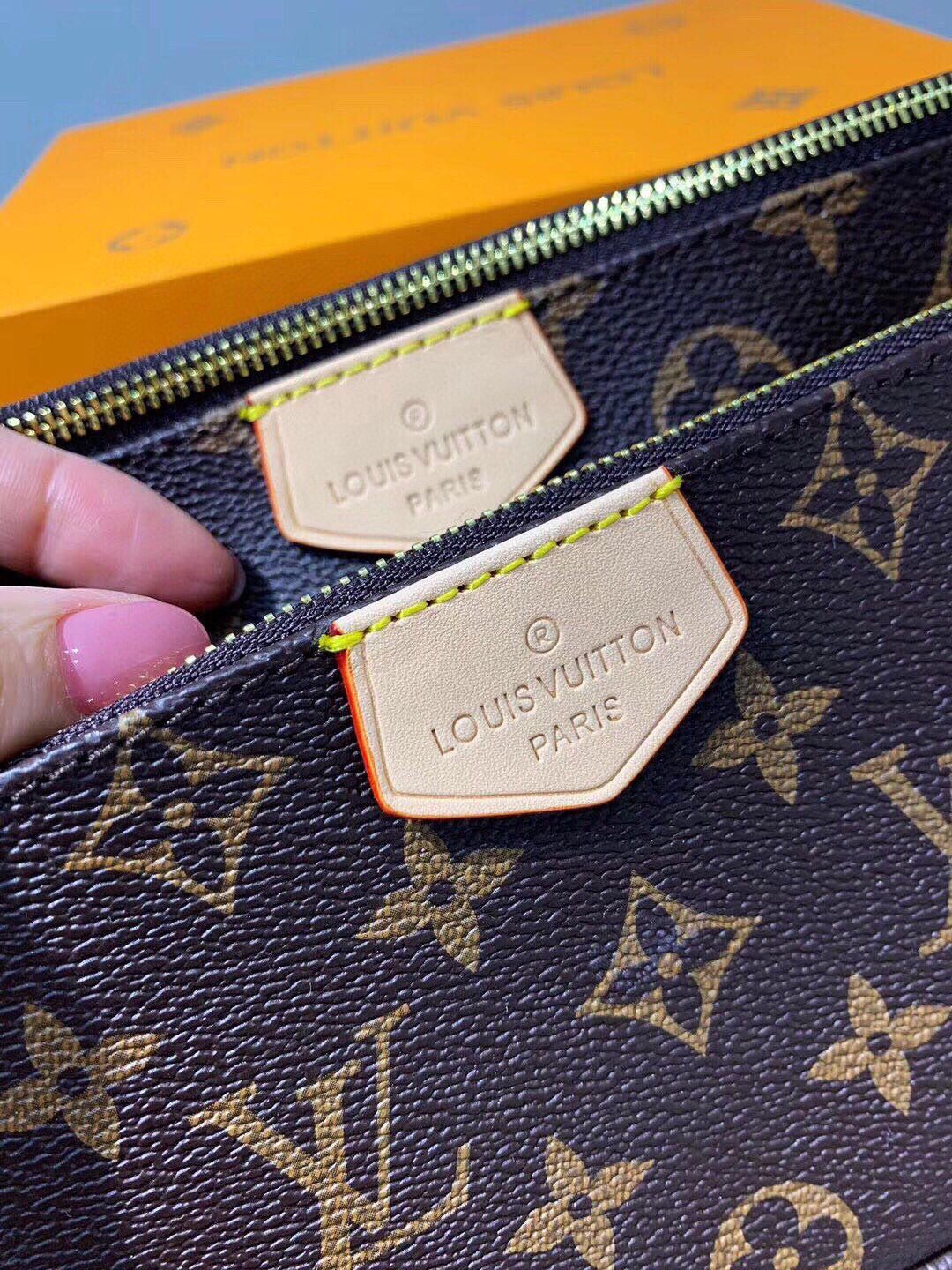 [TOP] Louis Vuitton LV LV Multi Pochette Accessoires Monogram - PINK