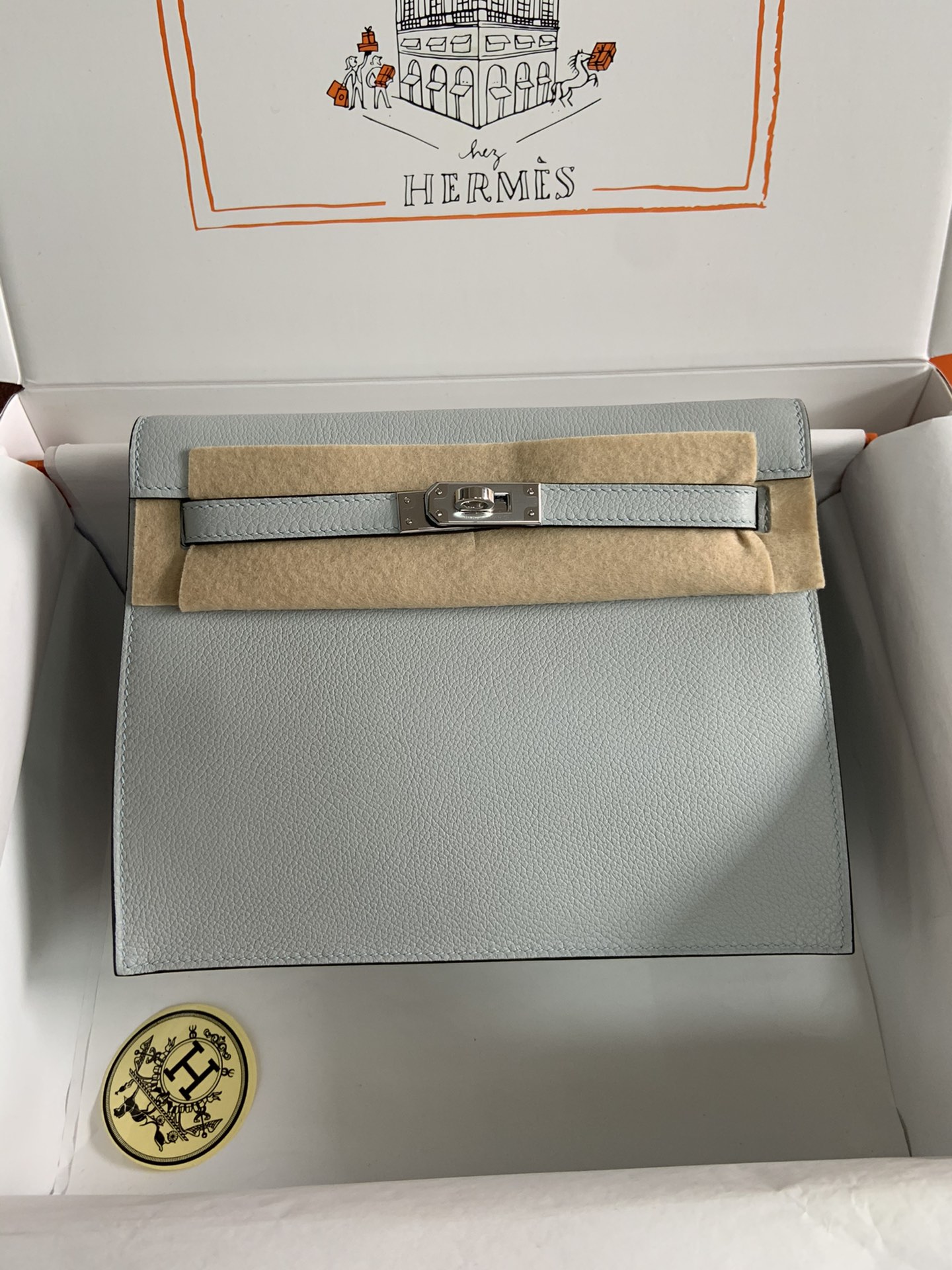 [Top] HERMES Kelly danse II  Calfskin 22cm - 20 Colors
