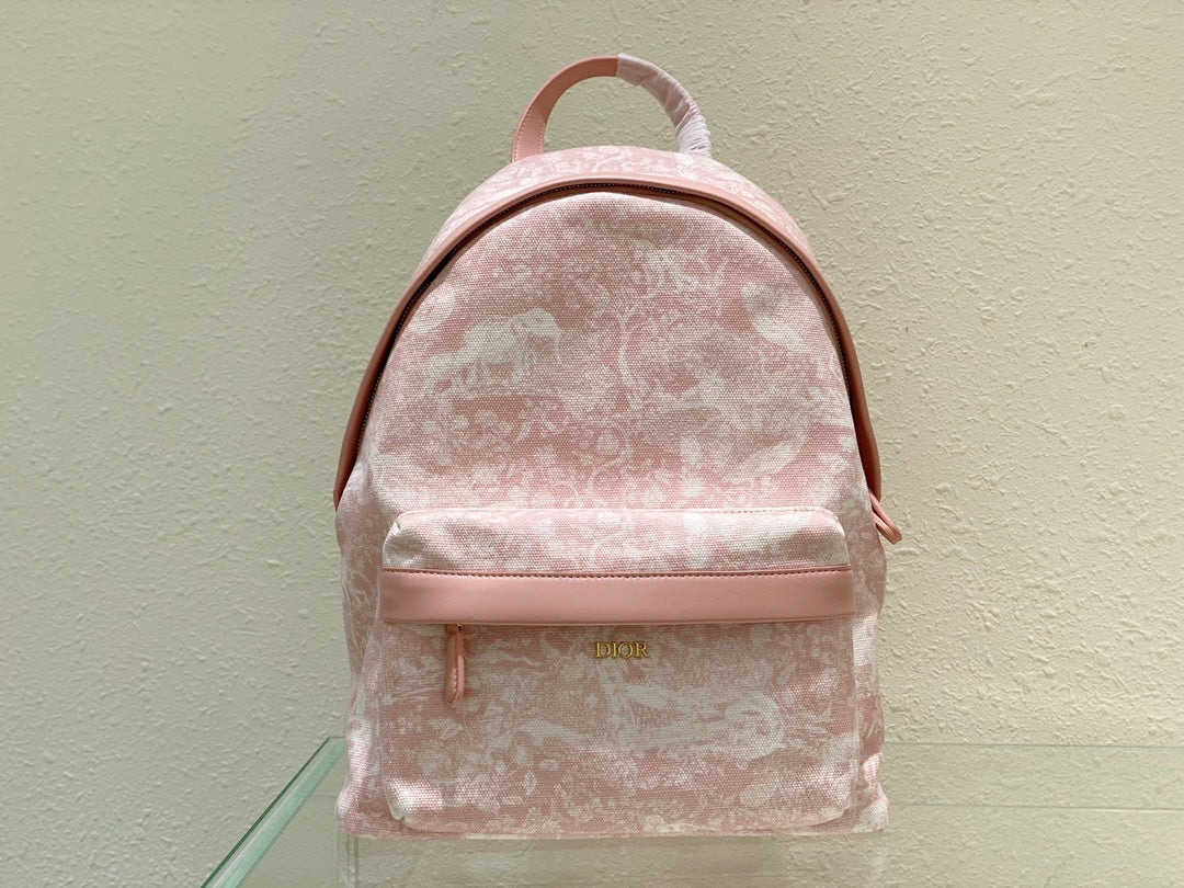 [TOP] Christian Dior Women Mother Backpack - Pink