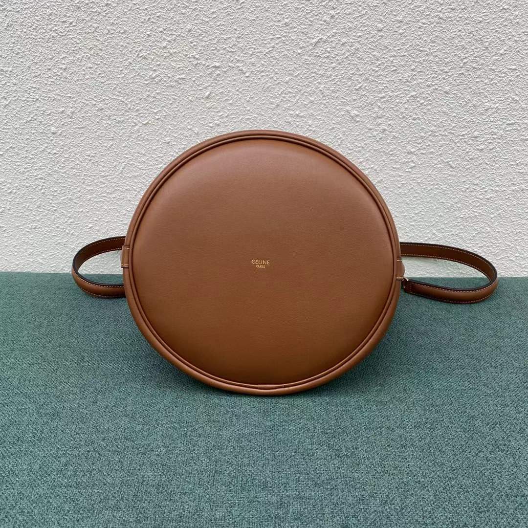 [TOP] CELINE Bucket 16 Bag - Brown