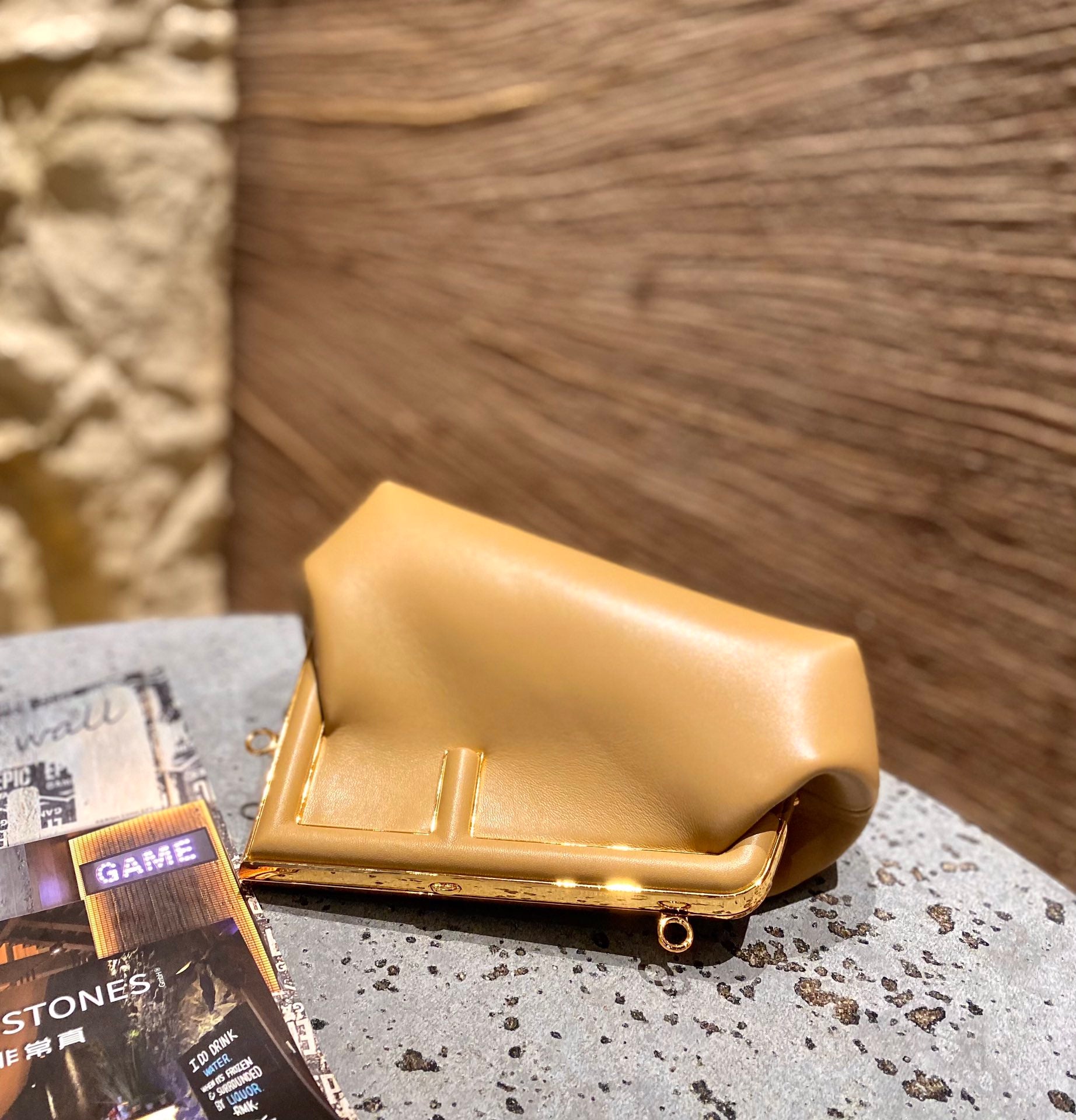 [TOP] FENDI  First Small Bag - Light Brown