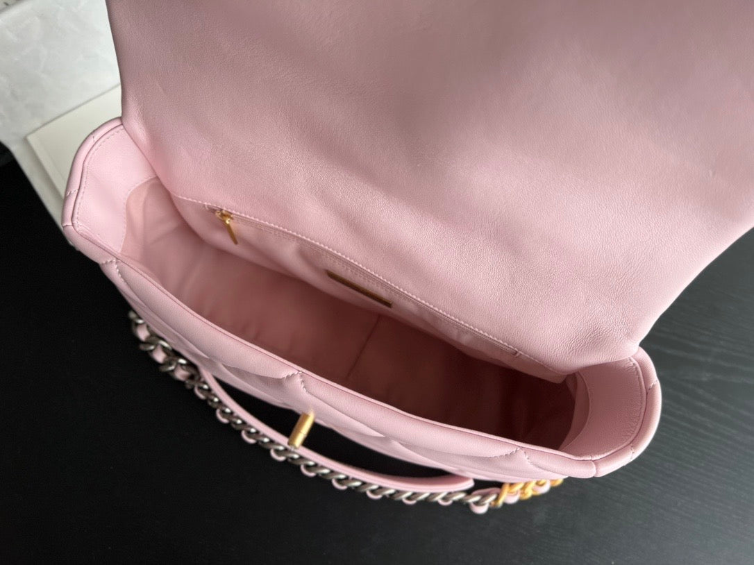 [TOP] CHANEL 19 Bag Maxi 36cm - Pink Sakura