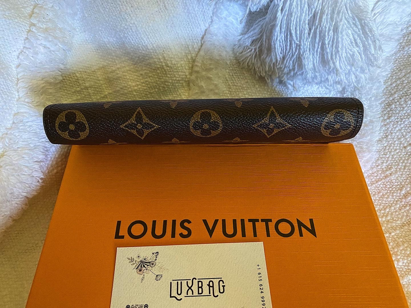 [TOP] Louis Vuitton LV Emilie Wallet Monogram Canvas