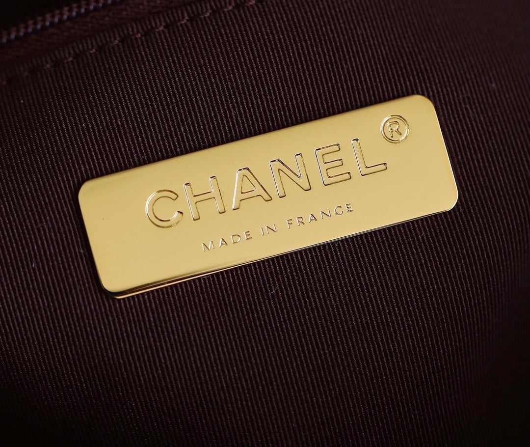 [TOP] CHANEL 19 Bag Medium 30cm - Burgundy