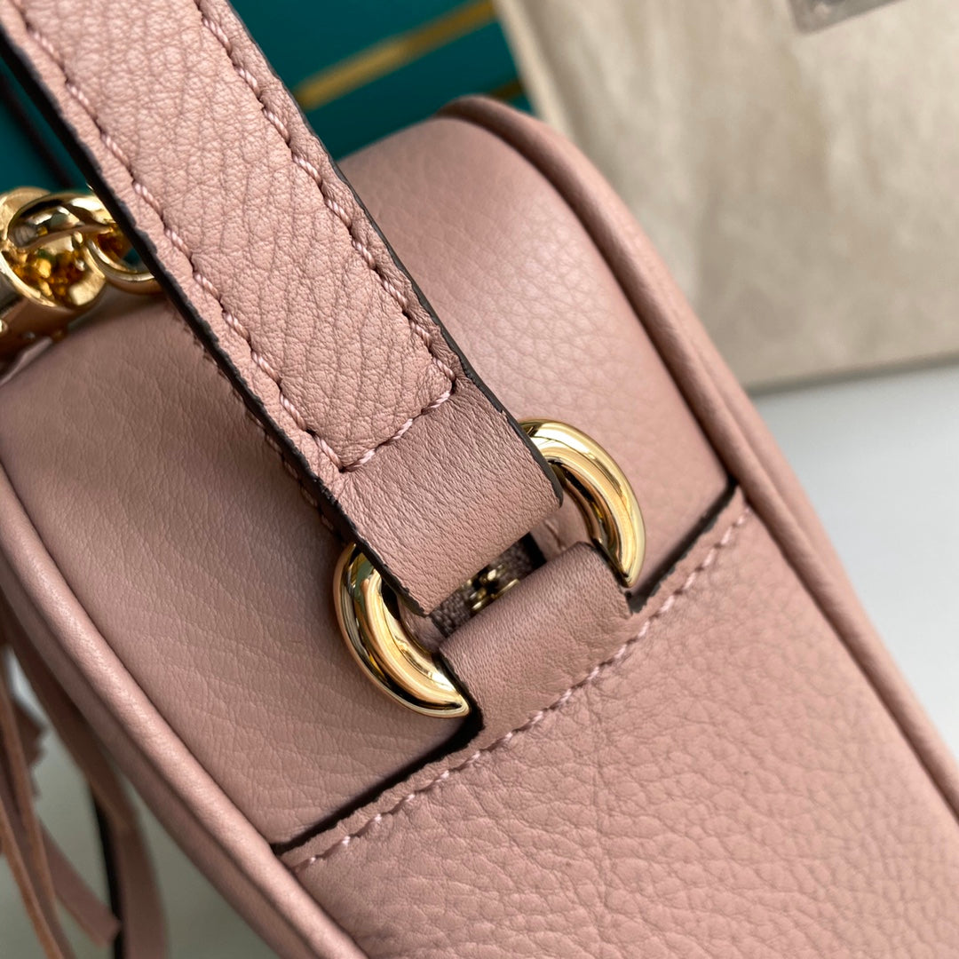 [TOP] GUCCI Soho Bag - Dusty Pink