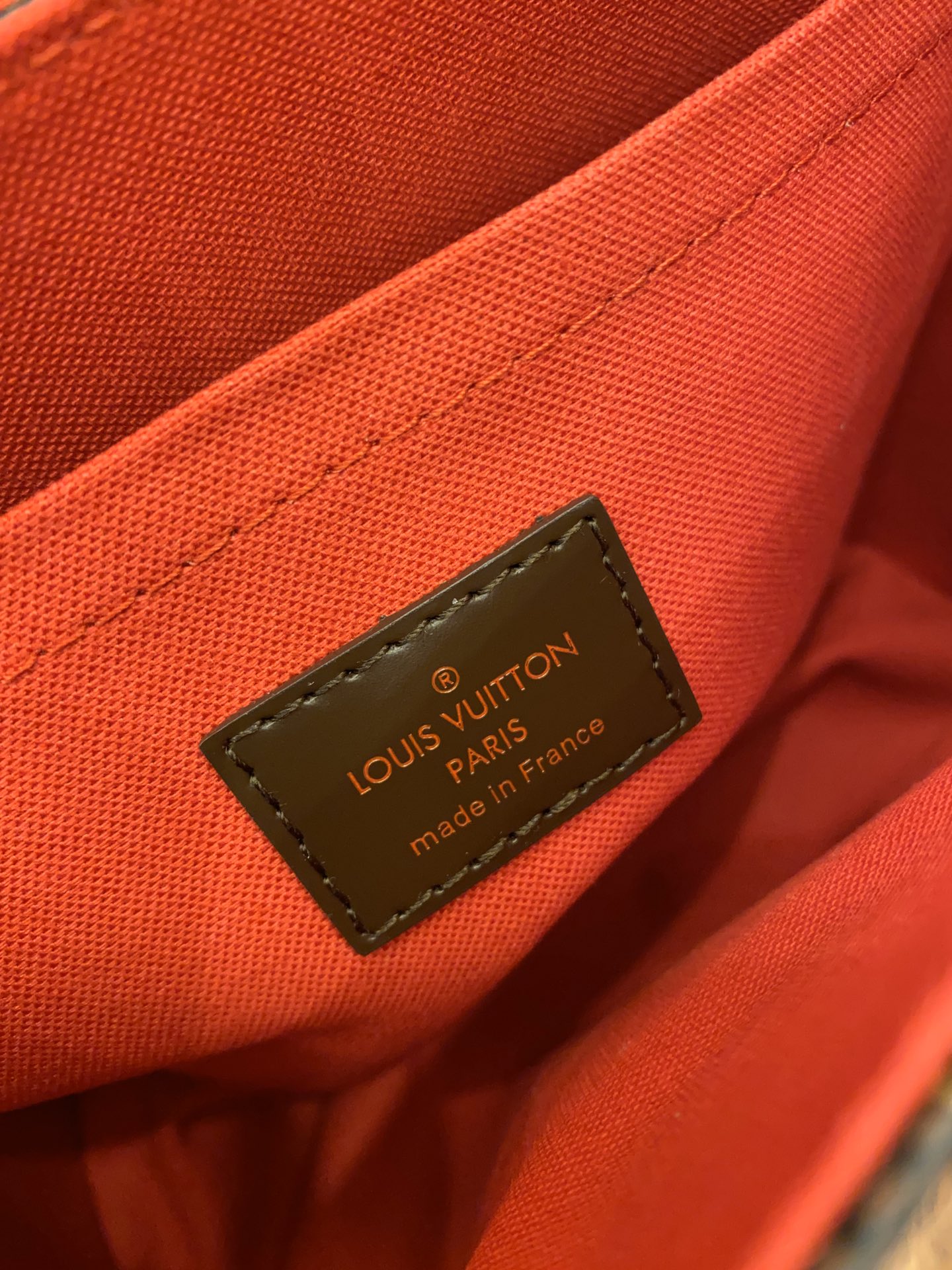 [TOP] Louis Vuitton LV £V Croisette Bag 25x17x9.5cm- Damier Ebene