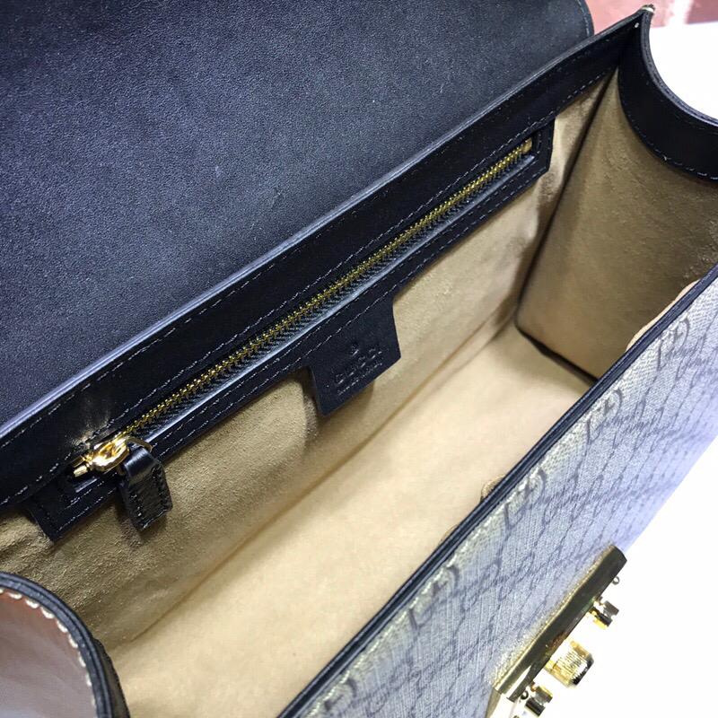 [TOP] GUCCI Padlock Supreme Medium 30x19x10cm Bag