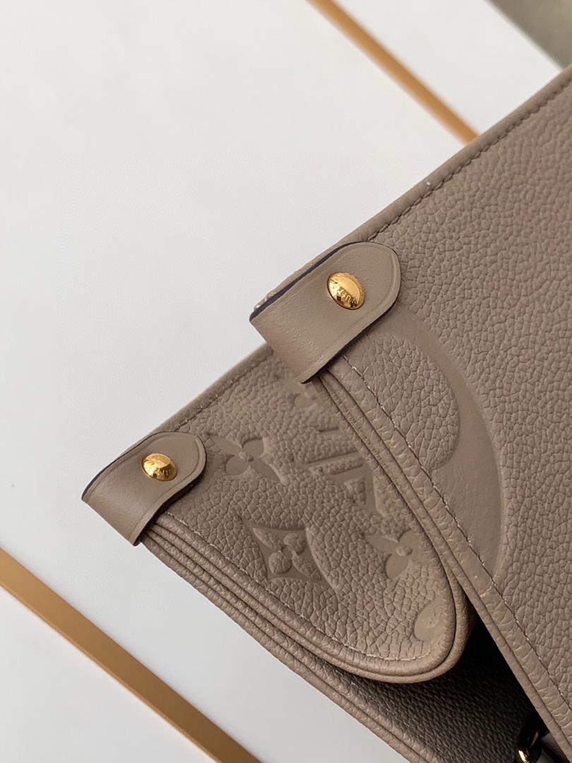 [TOP] Louis Vuitton LV On The Go MM 35x27x14cm- Turtle Dove