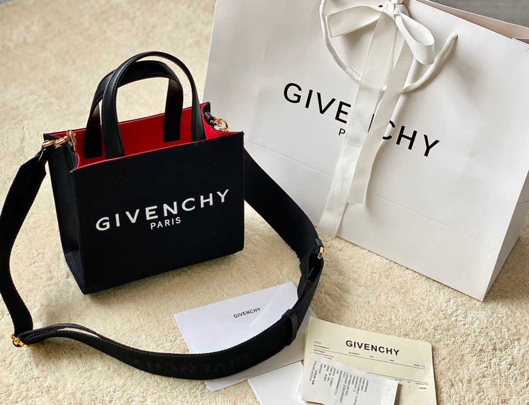 [Top] GIVENCHY G Tote Mini Canvas Bag 19*8*16 - 2 Color
