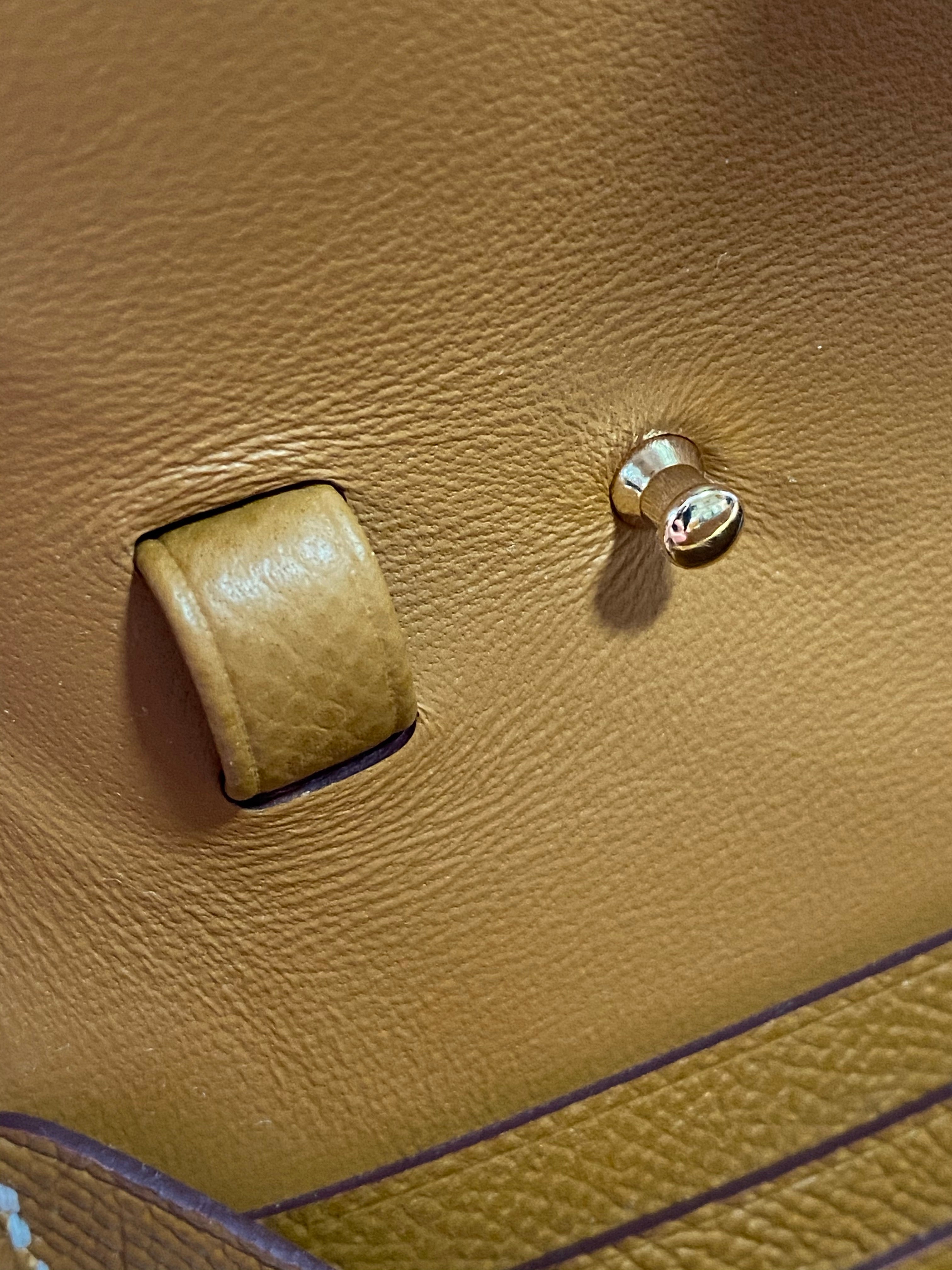 [TOP] HERMES Epsom Constance Long Wallet - Brown & GHW