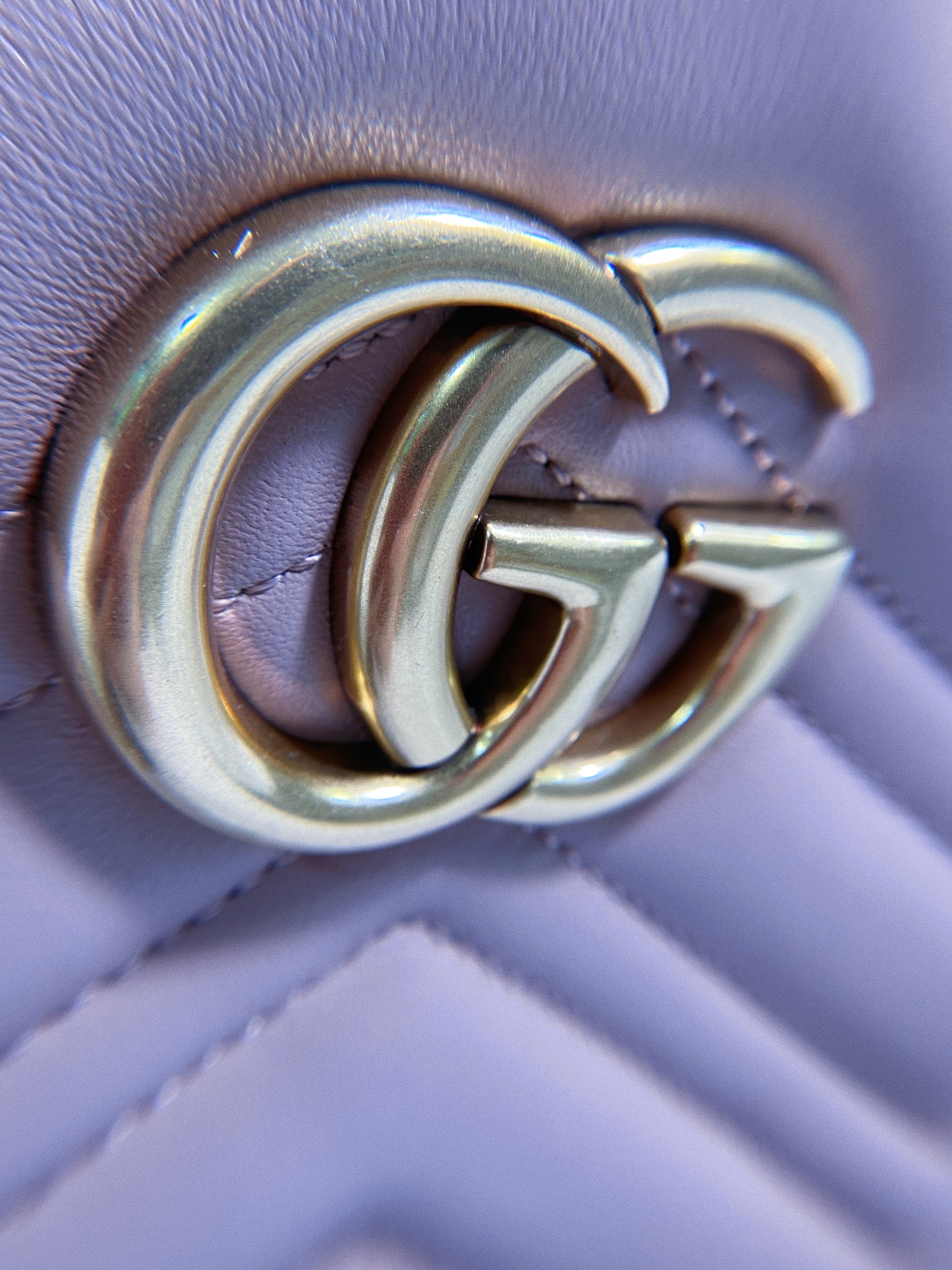 [TOP] GUCCI GG Marmont Bag Matelasse Small 26*15*7 - Dusty Pink