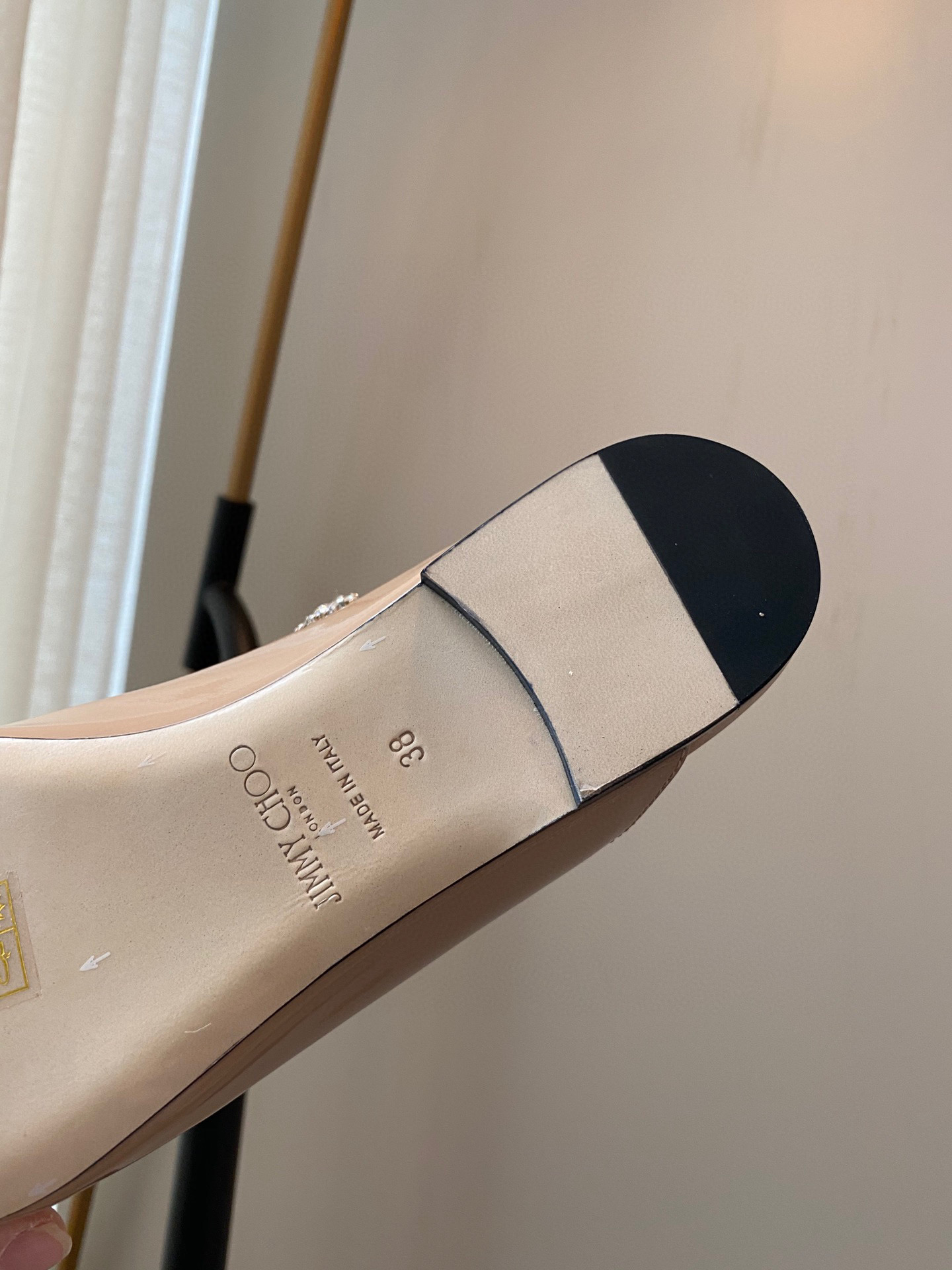 [TOP] Jimmy Choo Bing Flat Crystal - 4 Colours