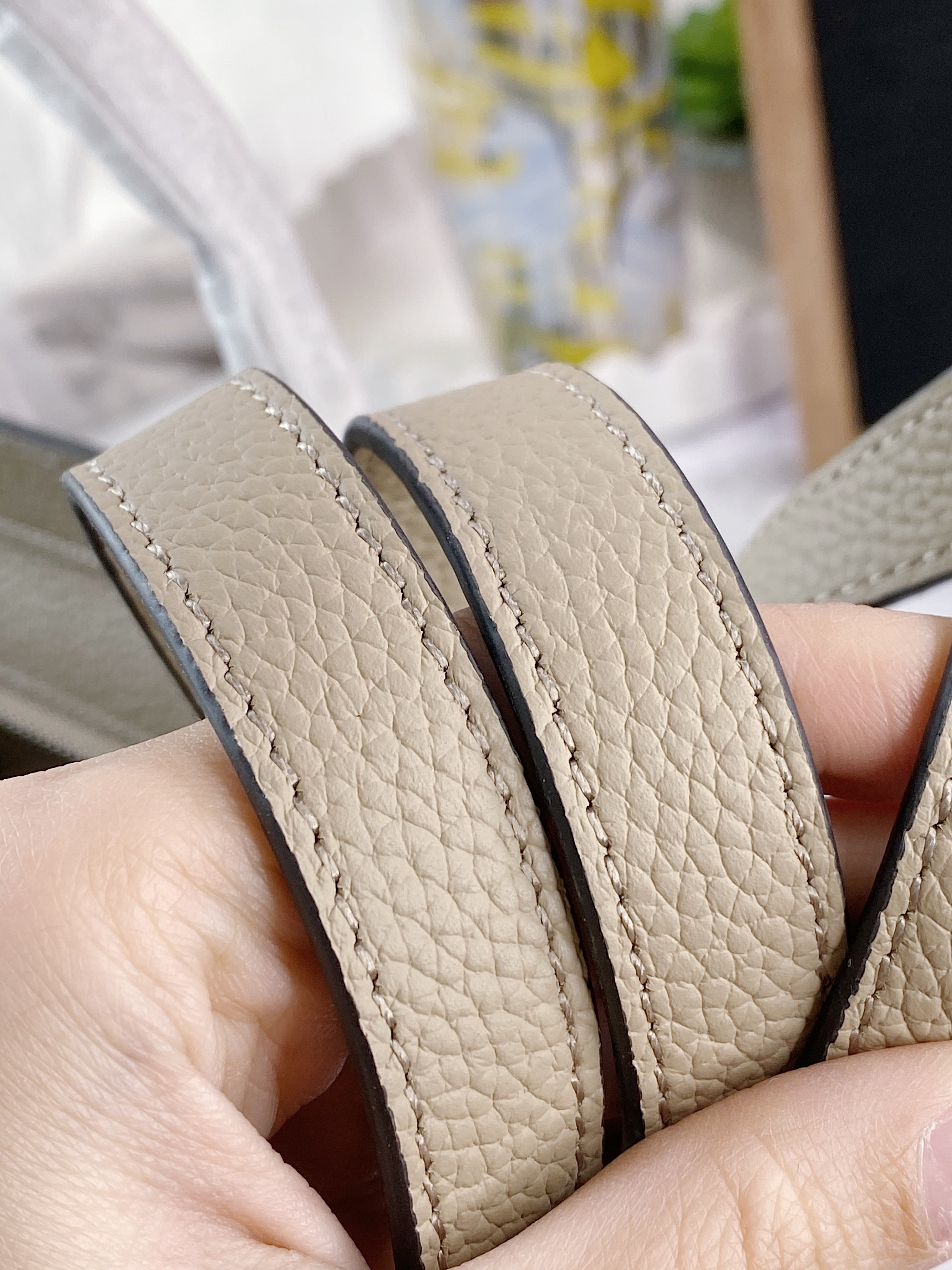 [TOP] CELINE Nano Luggage Bag In Grainy Calfskin 20x20x10cm - Tan