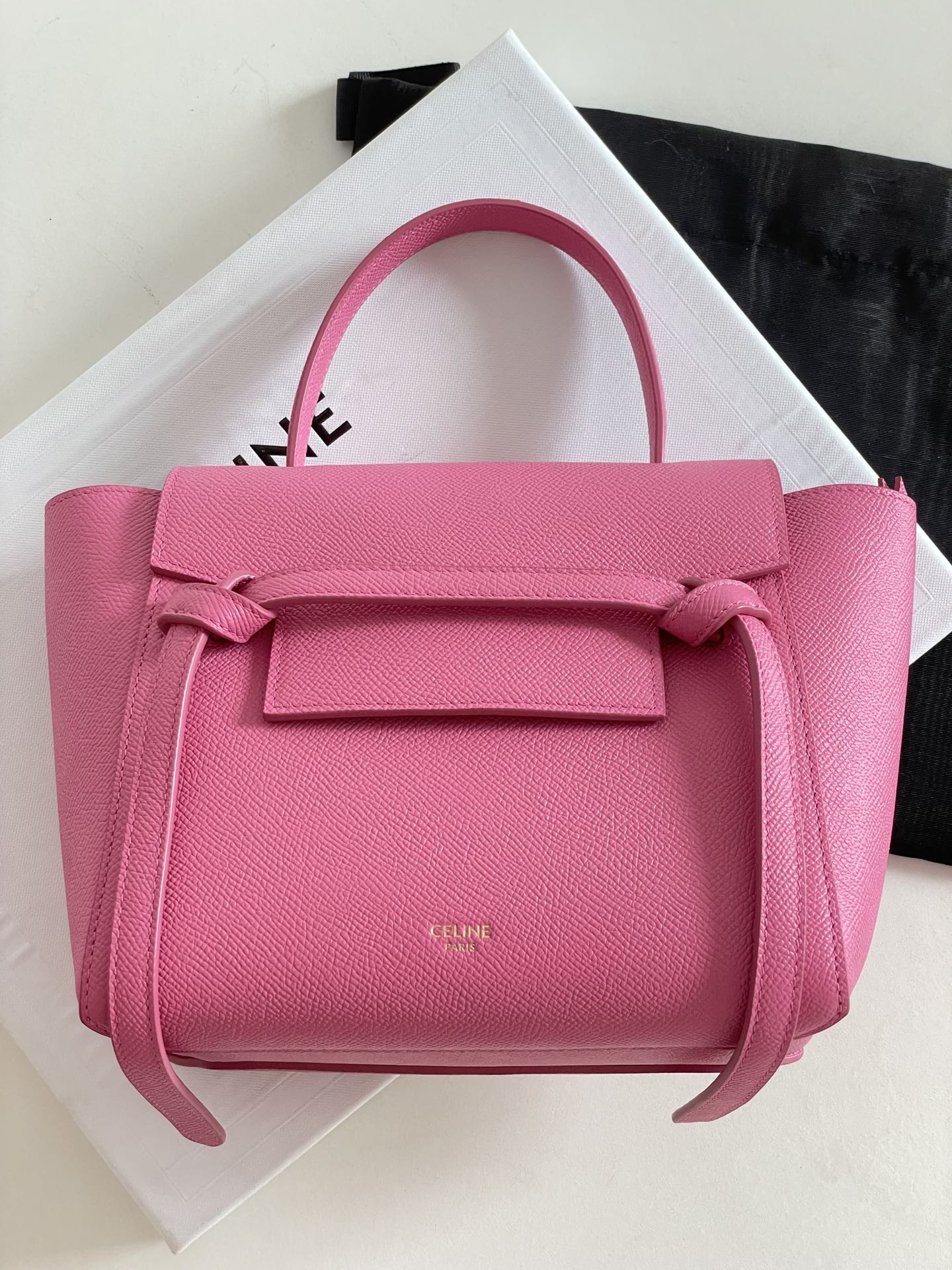 [TOP] CELINE Nano Belt Bag - Pink