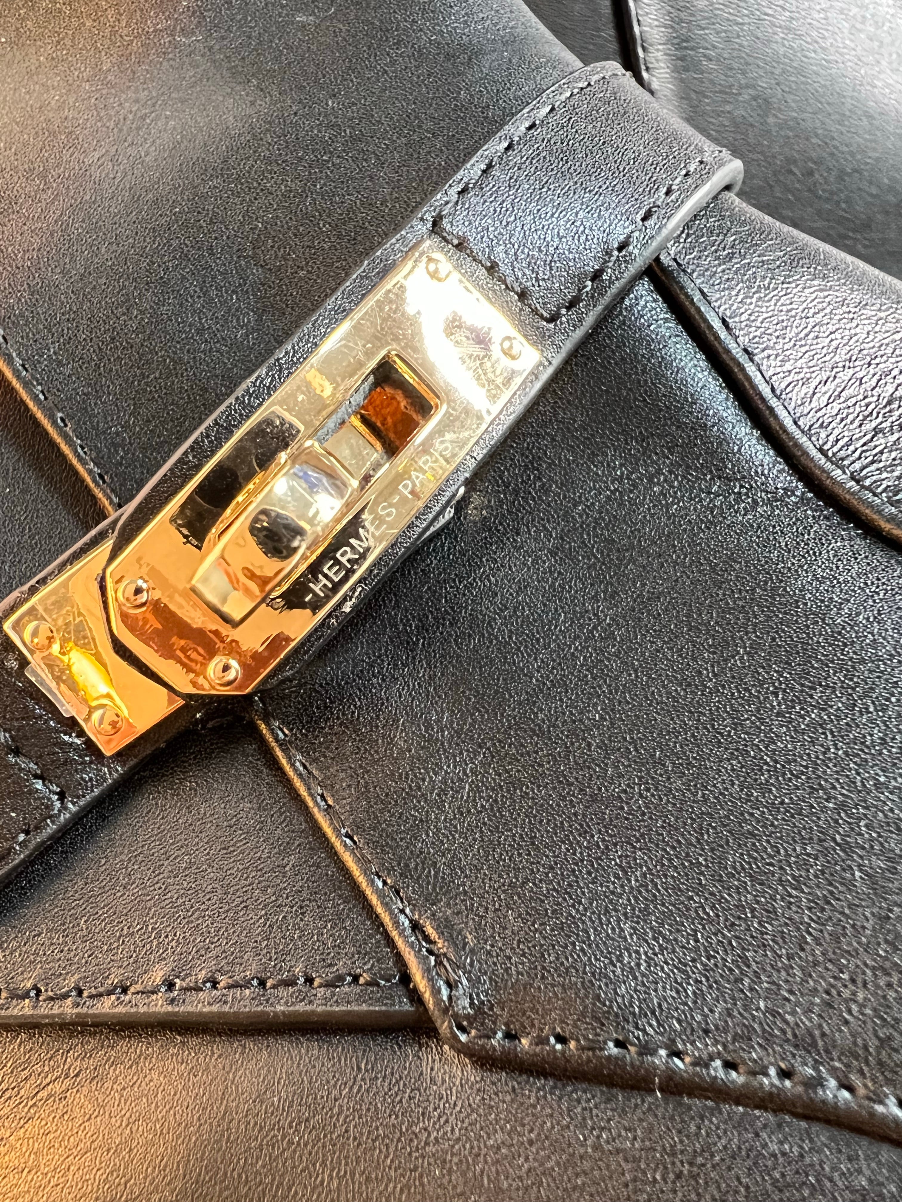 [TOP] HERMES Veo Ankle Boots - Black & GHW