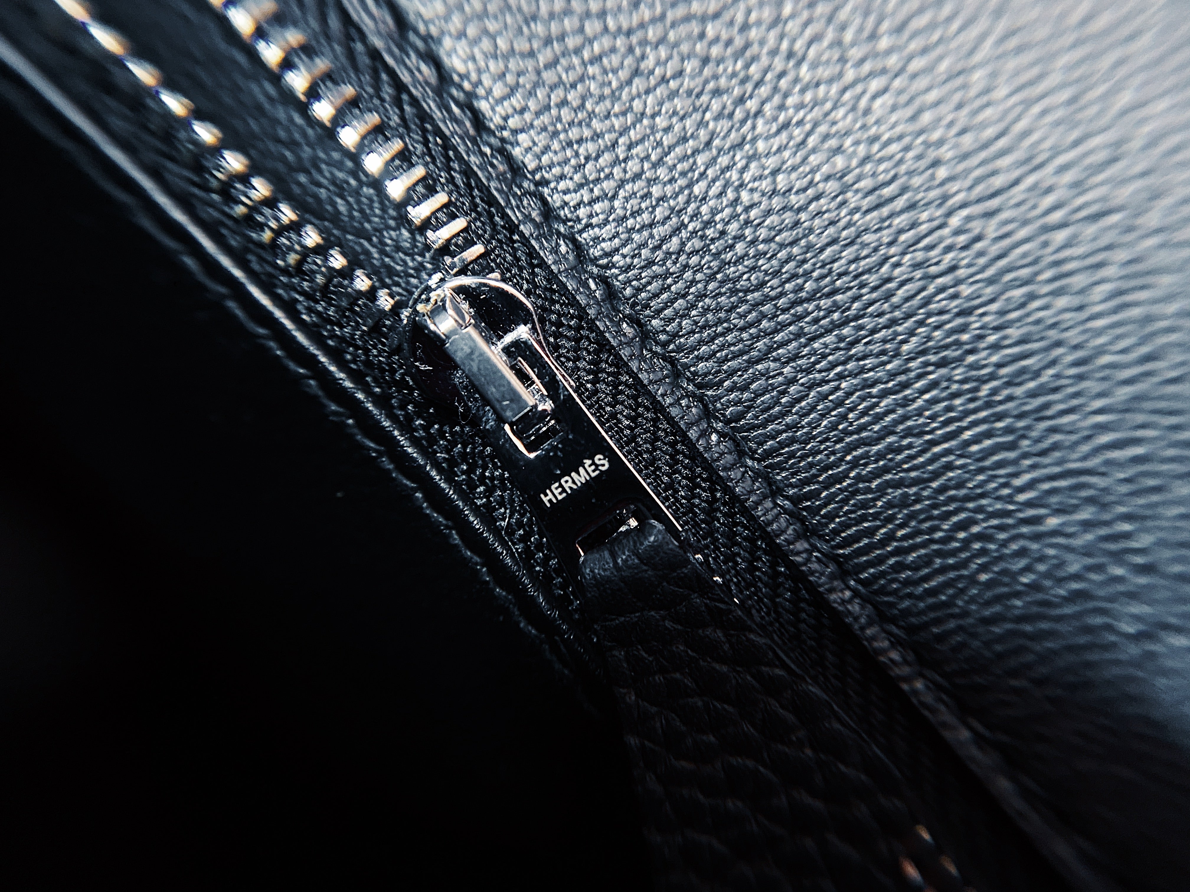 [TOP] HERMES Birkin Togo Leather 30cm - Black & SHW