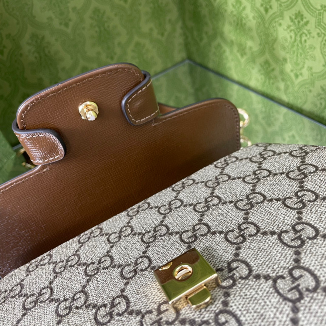 [TOP] GUCCI Horsebit 1995 Bag Mini 22cm x 16cm x 10.5cm - GHW