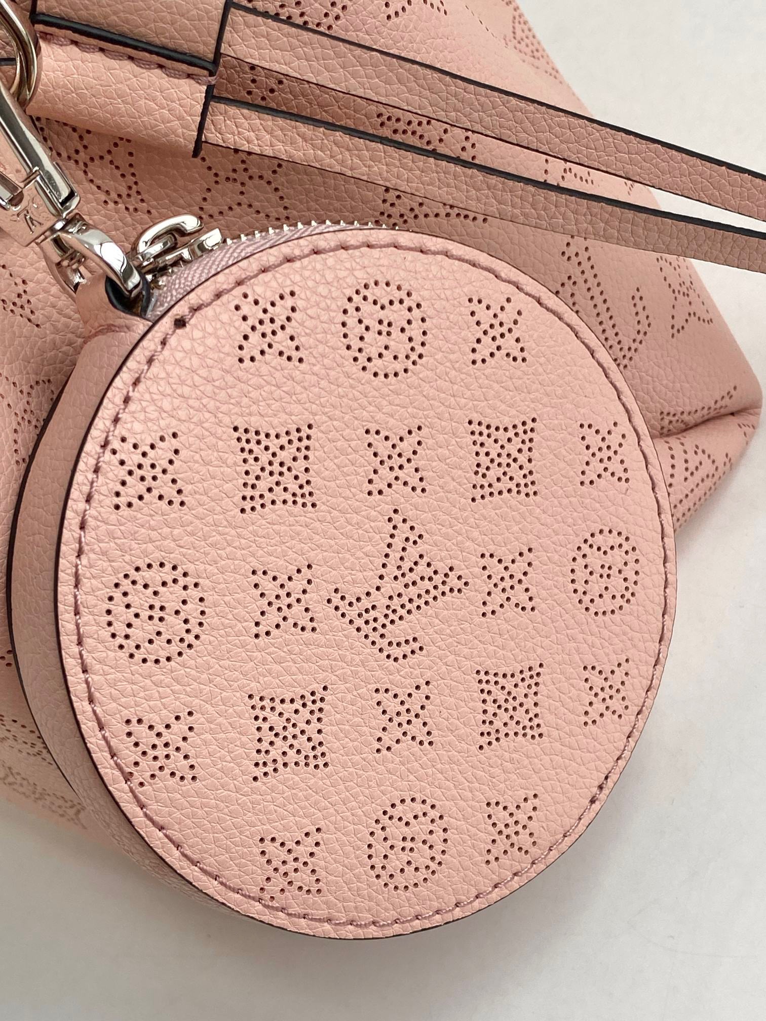 [TOP] Louis Vuitton LV  Mahina Bella Bag 22x19x14cm- Pink