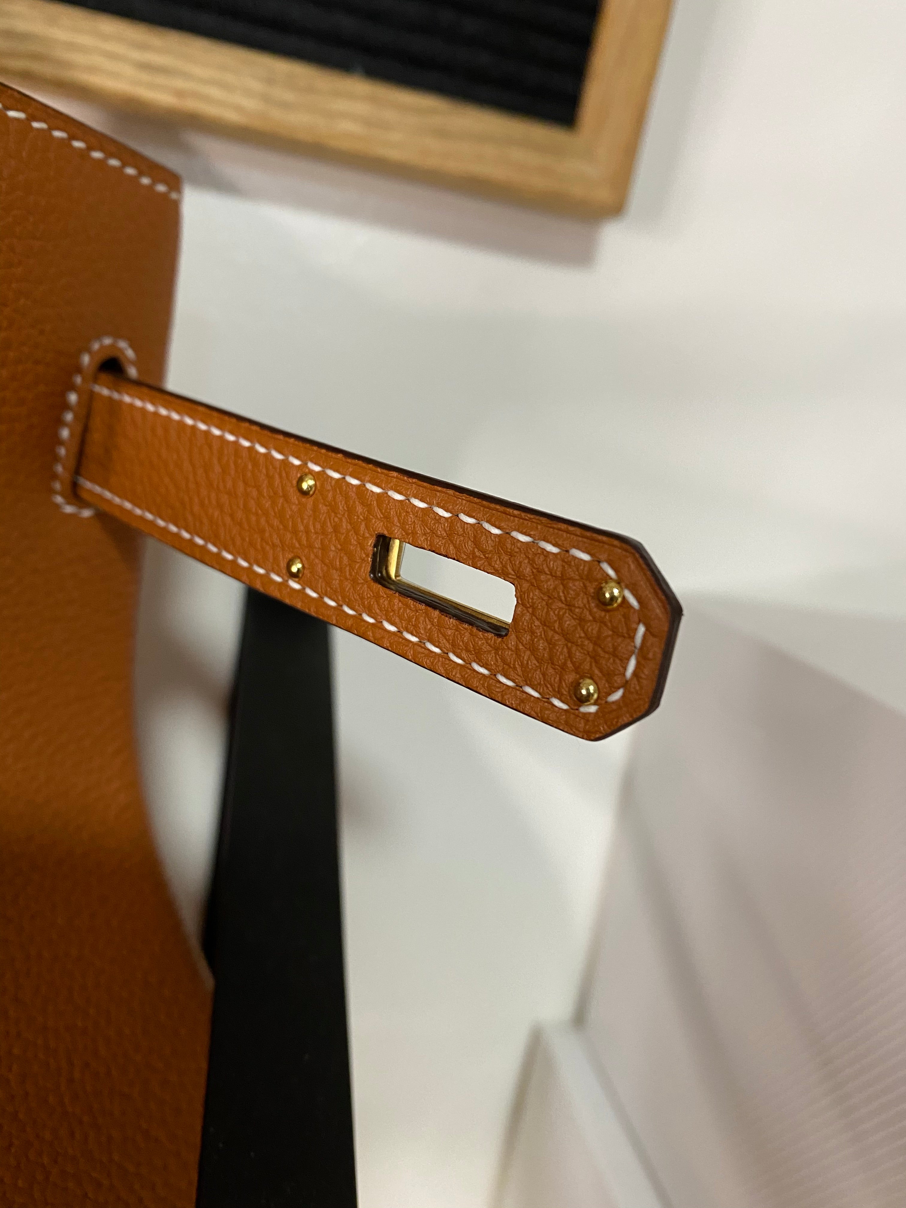 [TOP] HERMES Birkin Togo Leather 30 cm - BROWN