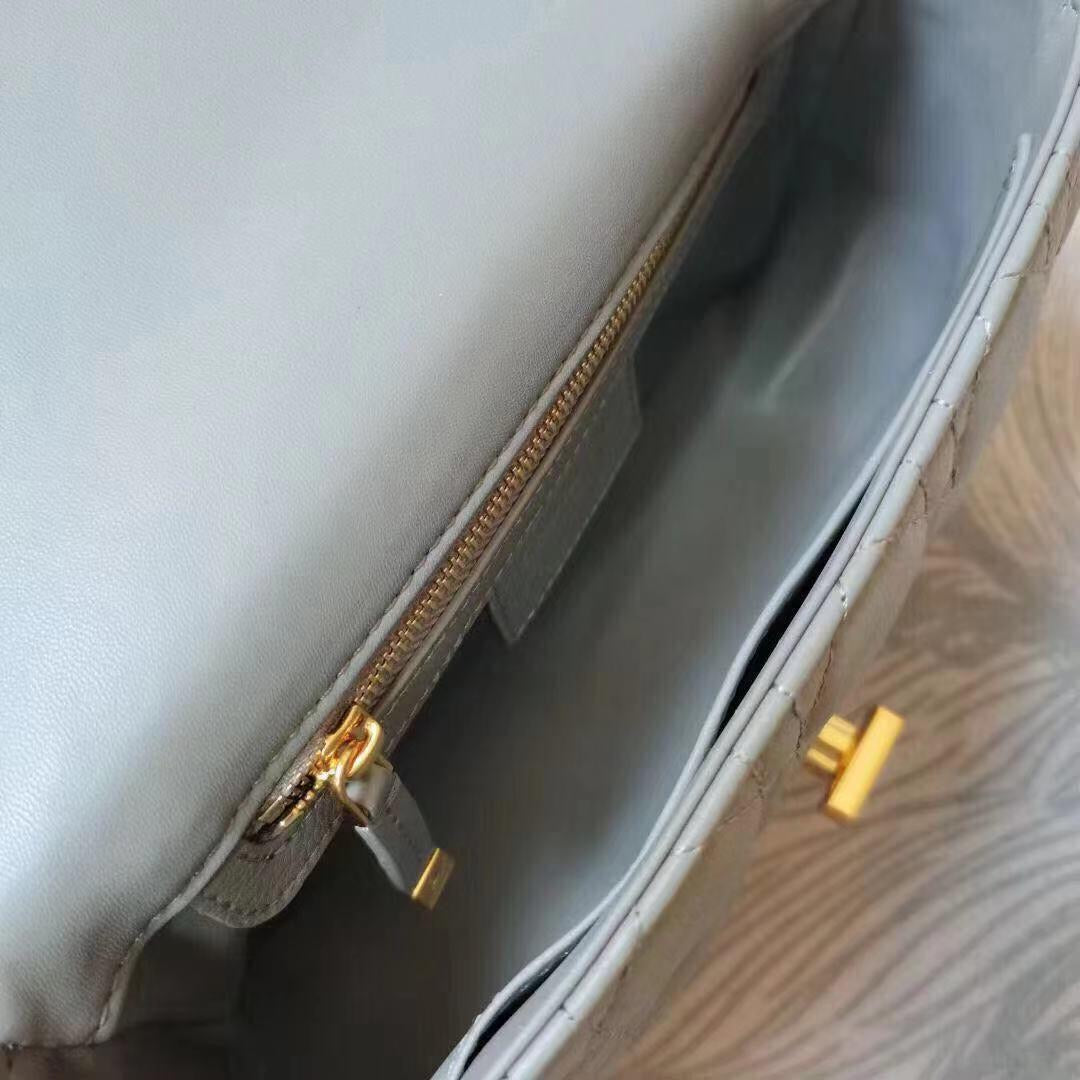 [TOP] Christian Dior Caro Bag Small - Cloud Blue