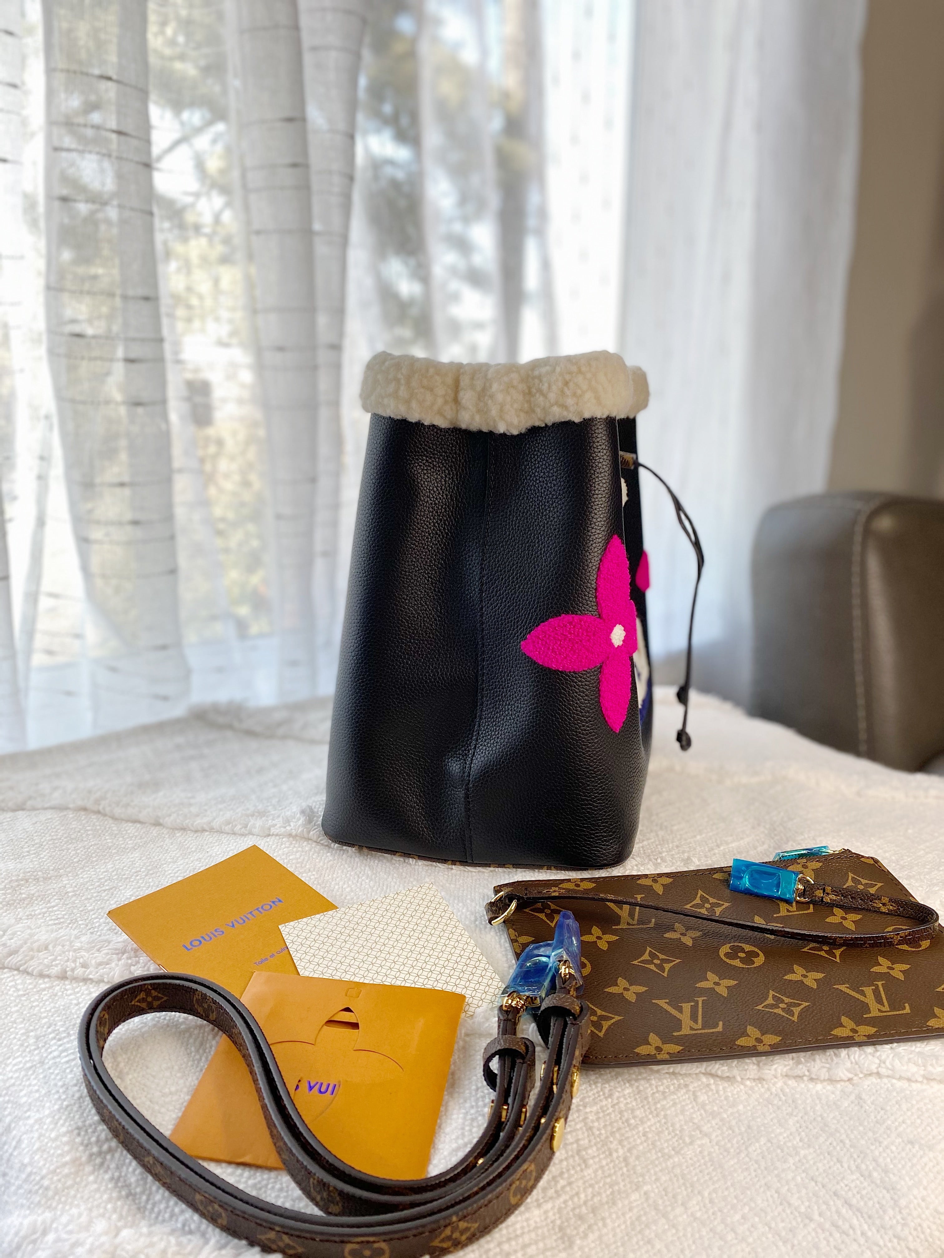[TOP] Louis Vuitton LV Noe Bag 26×17×25CM-Black
