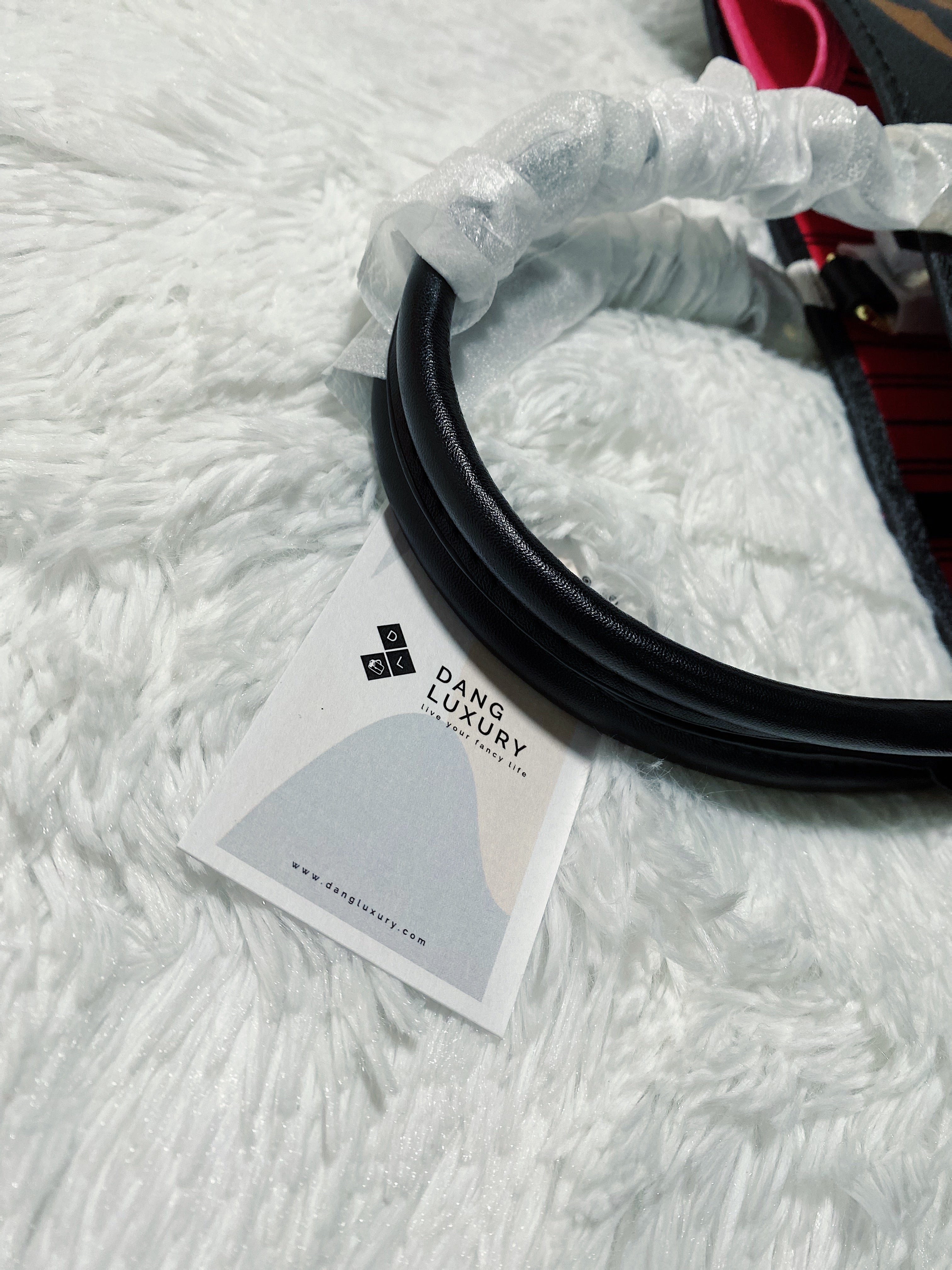 [TOP] Louis Vuitton LV On The Go Giant Monogram 41x34x19cm- PINK AND BLACK