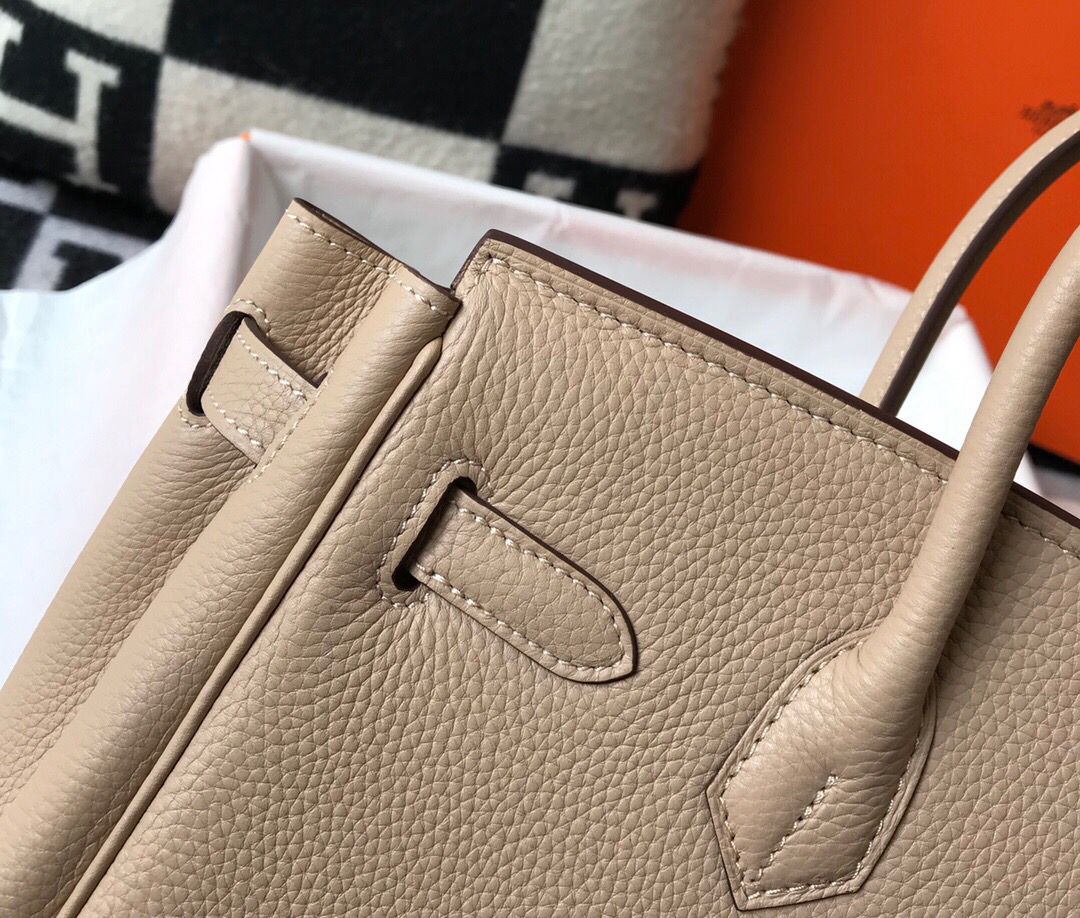 [TOP] HERMES Birkin Togo 30cm - Beige