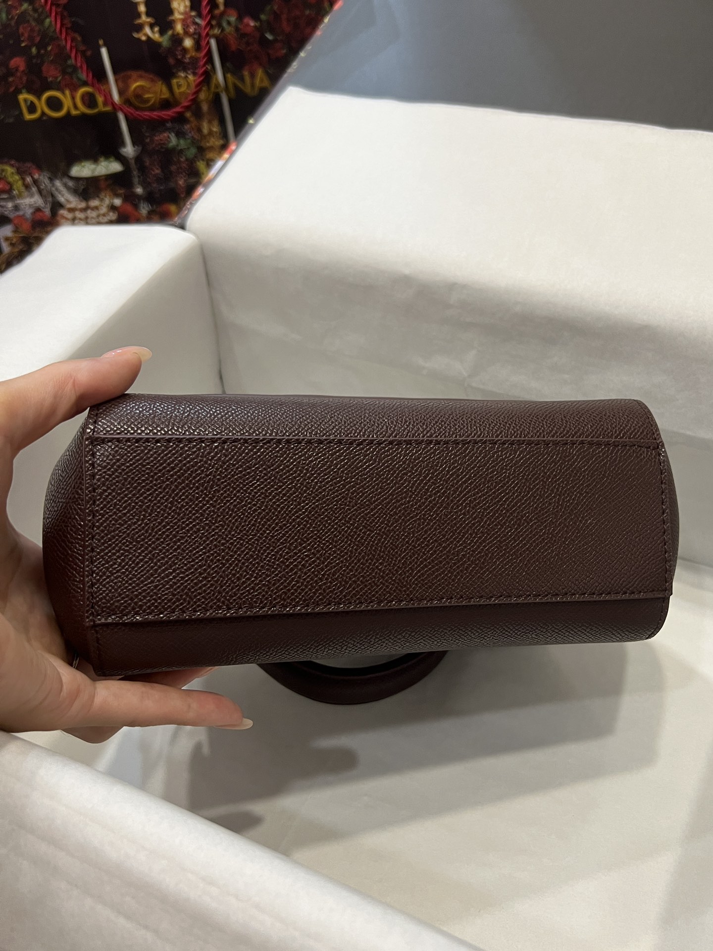 [TOP] Dolce & Gabbana D&G Leather Handbag 20×17×7 -  7 Color