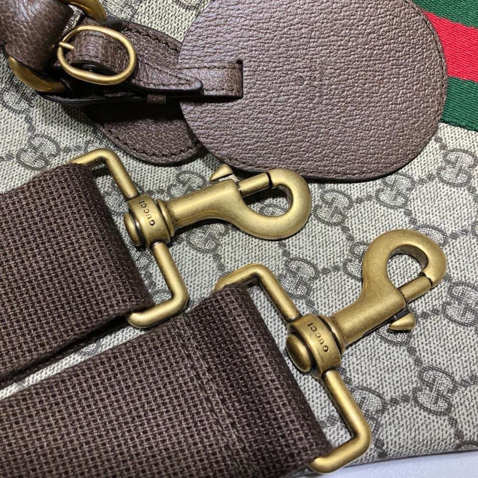 [TOP] GUCCI Ophidia Cary On Duffle Medium