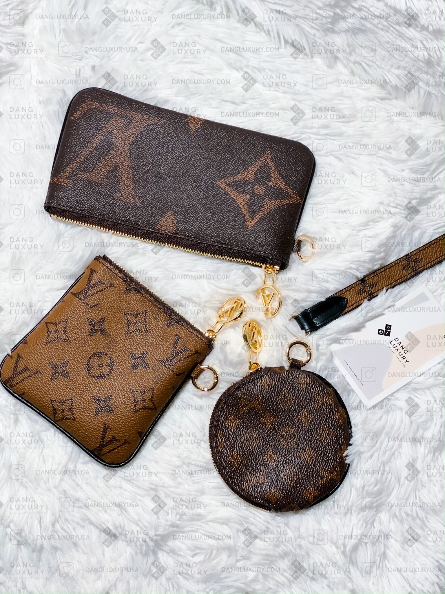 [TOP] Louis Vuitton LV LV Trio Pouch
