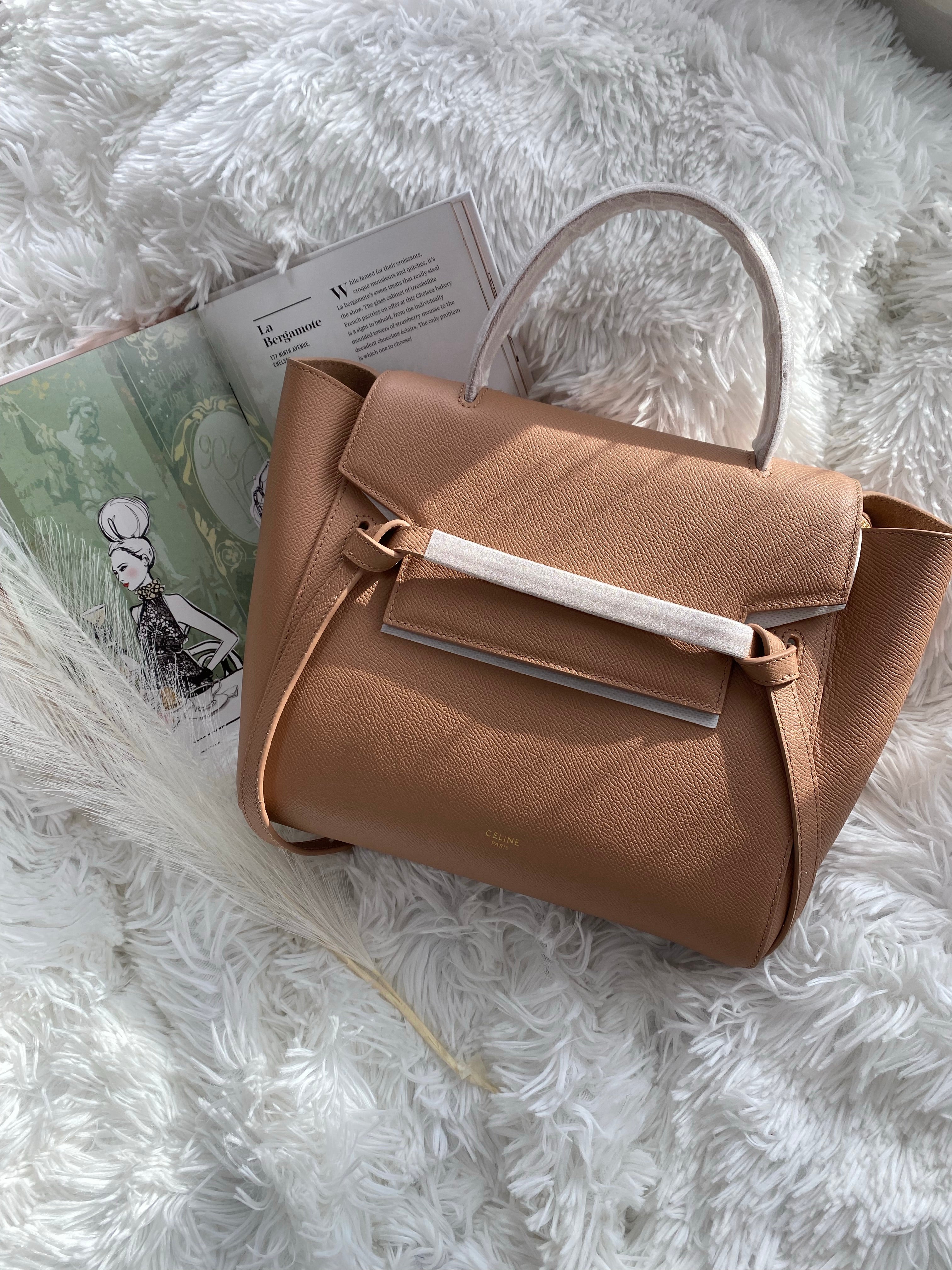 [TOP] CELINE Micro Belt Bag - Apricot