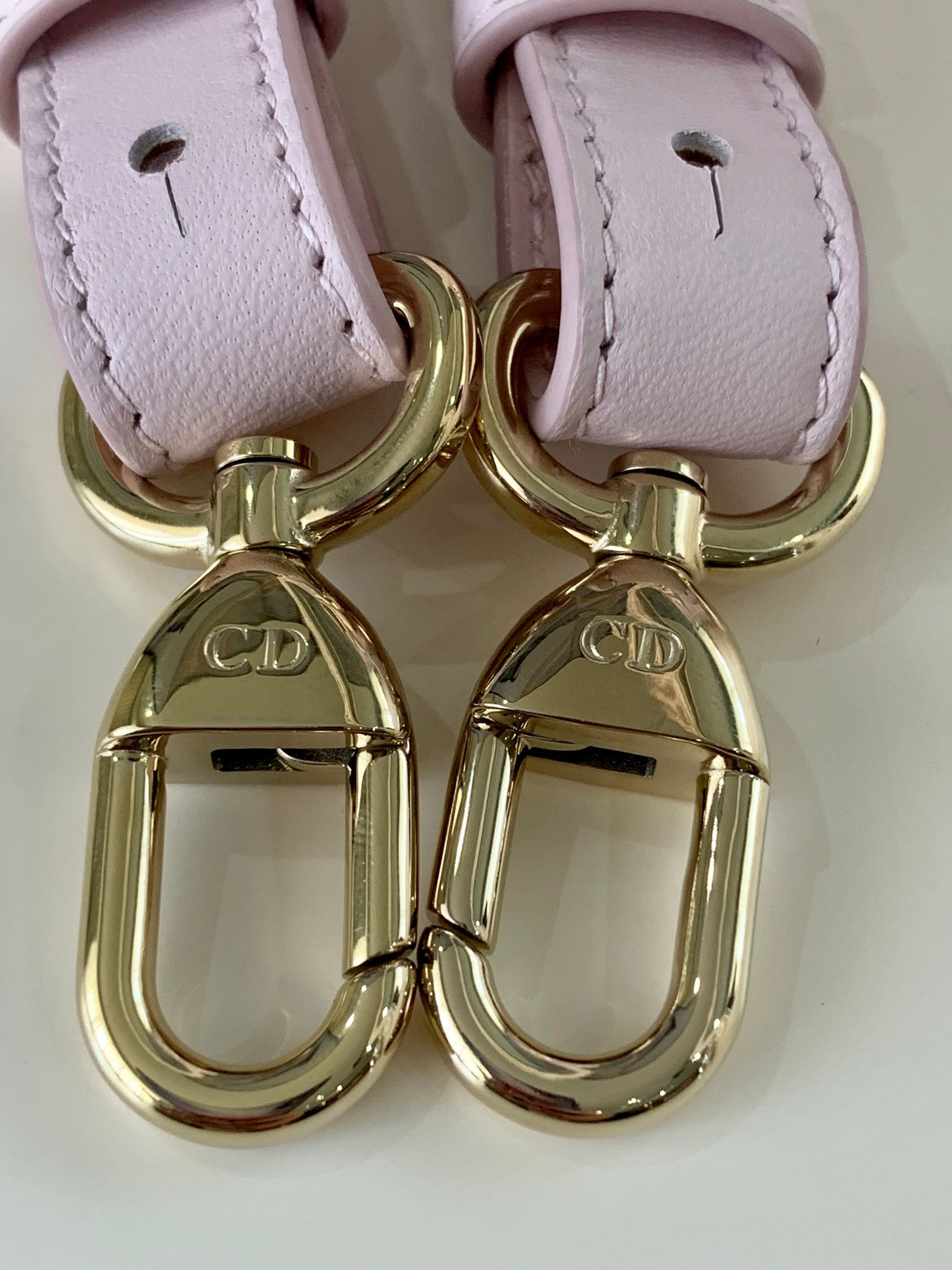 [TOP] Christian Dior Lady Christian Dior Bag  ABC Lambskin - Light Pink