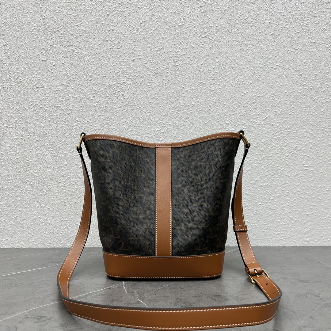 [TOP] CELINE Cuir Triomphe Monogram Bag 26×22×13