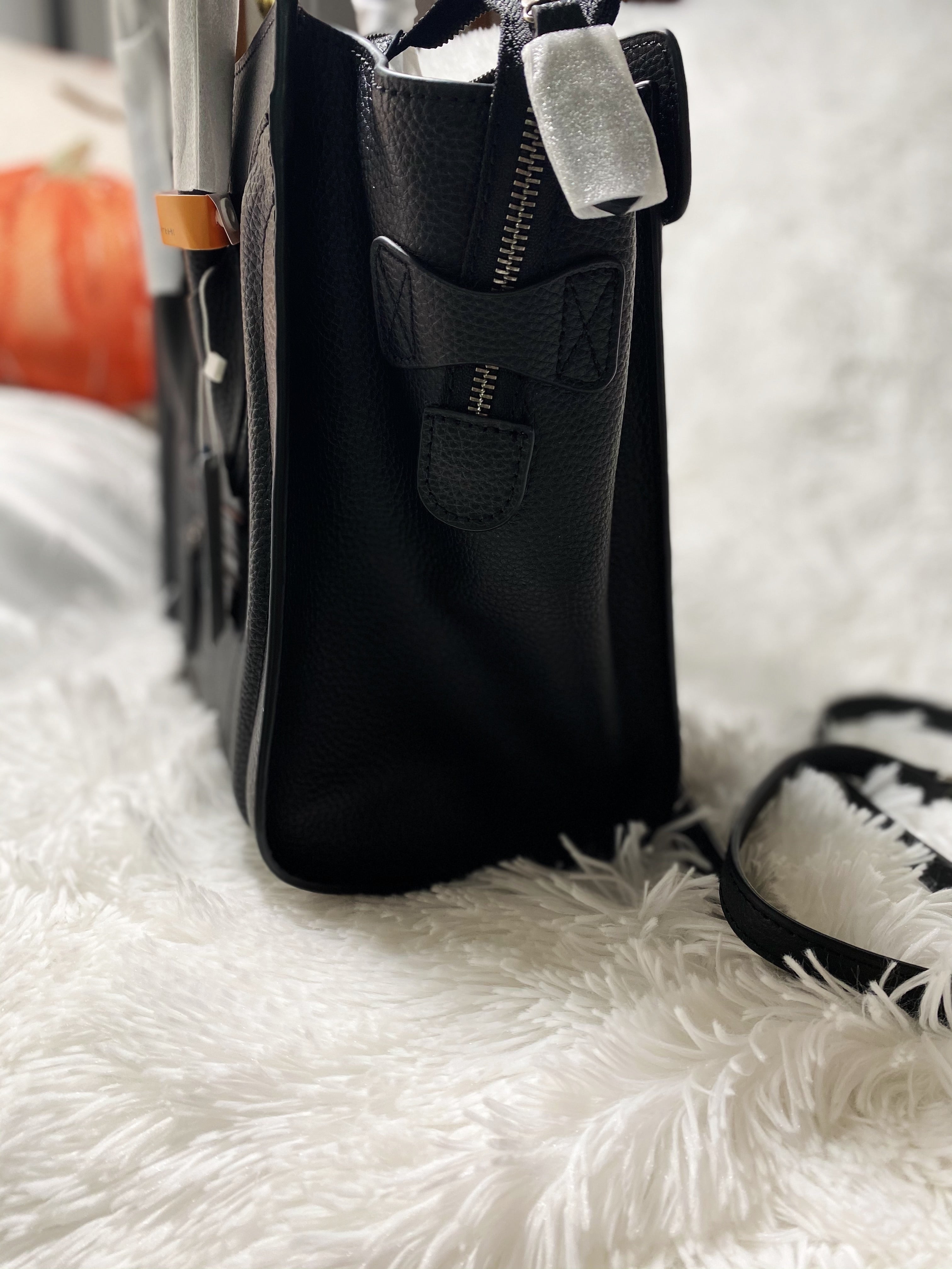 [TOP] CELINE Luggage Nano Bag 20x20x10cm  - BLACK