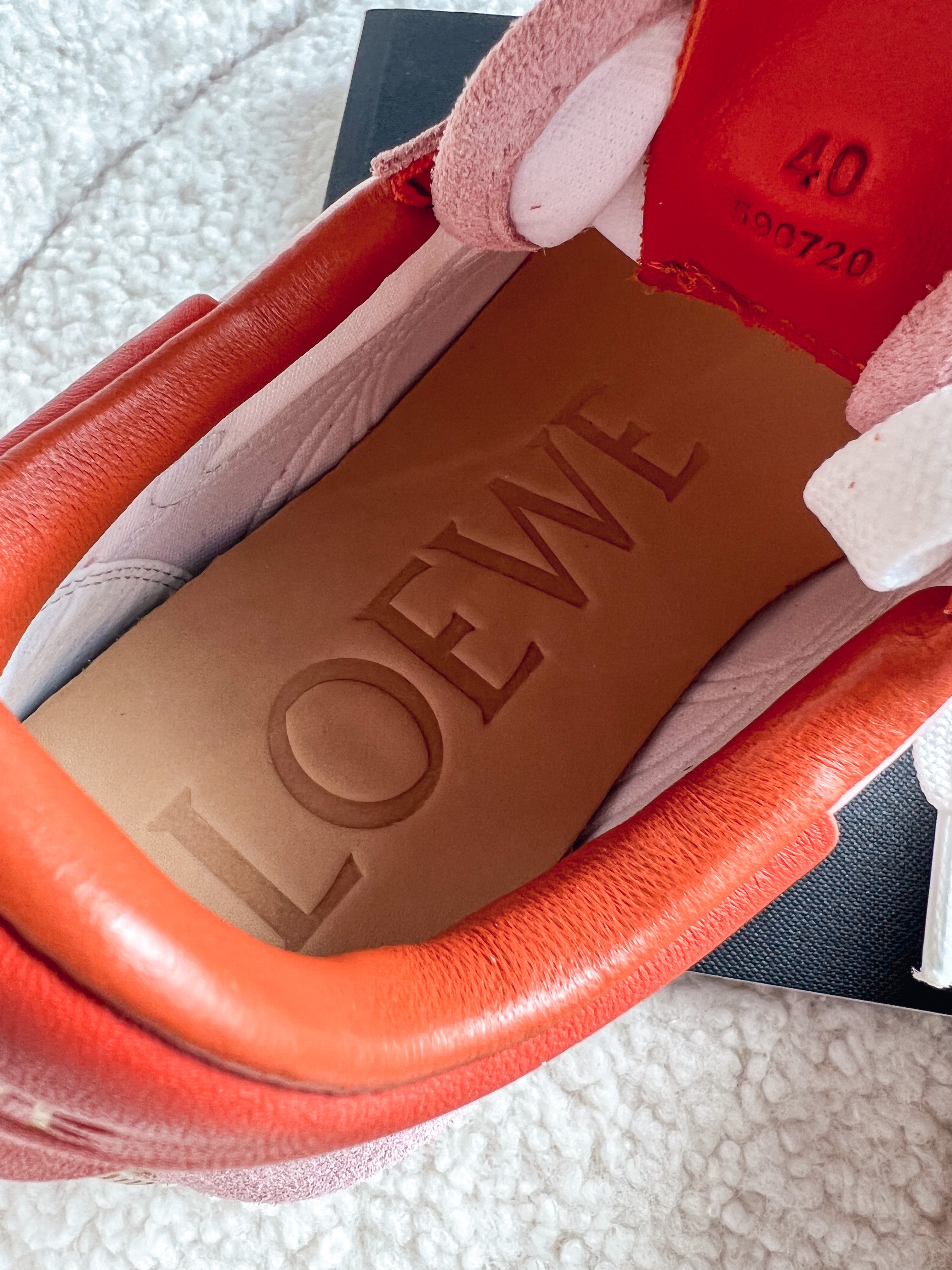 [TOP] LOEWE Flow Runner Sneakers - Pink