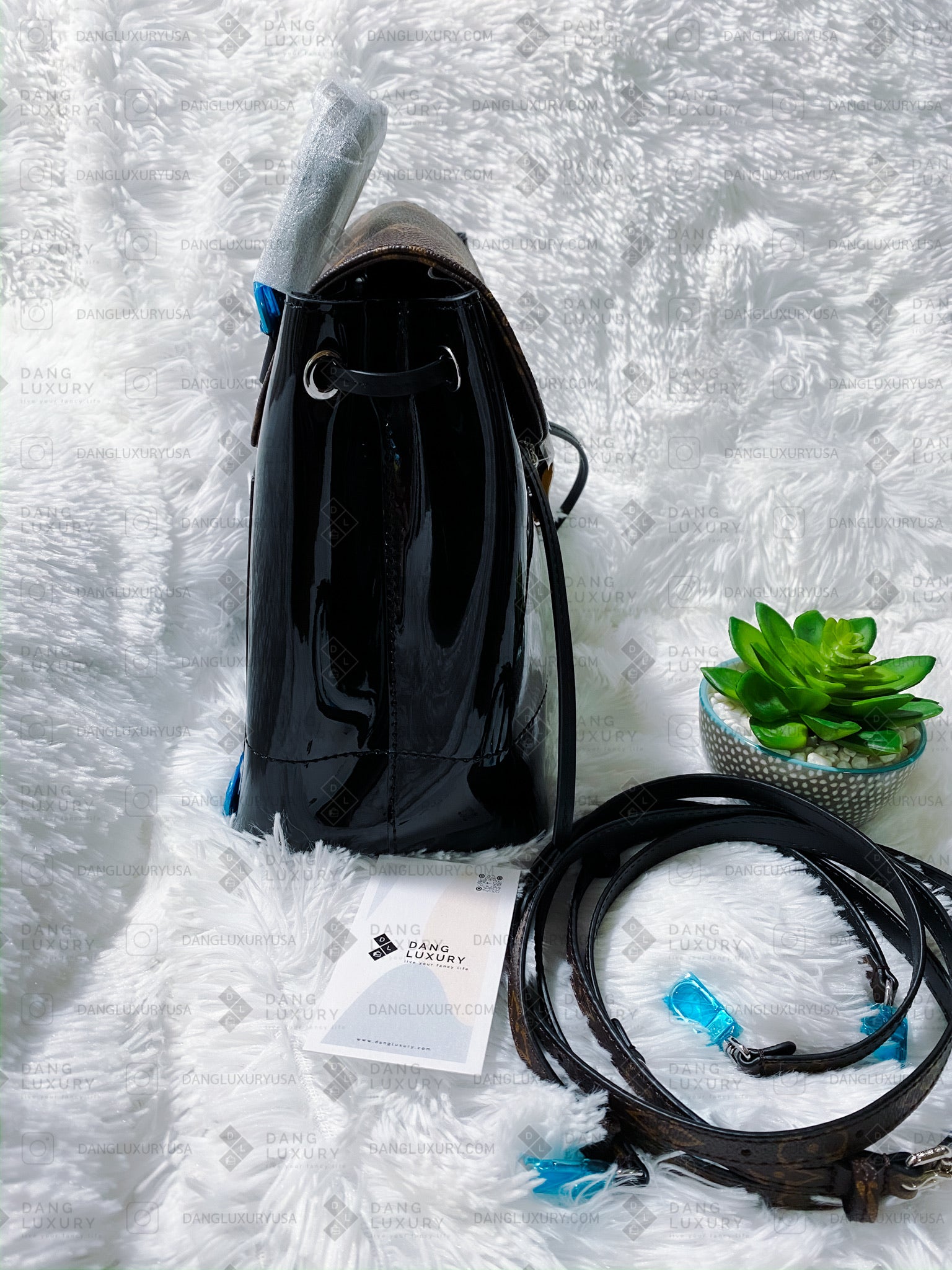 [TOP] Louis Vuitton LV Hot Springs Backpack Monogram 22×7×12 cm-Brown