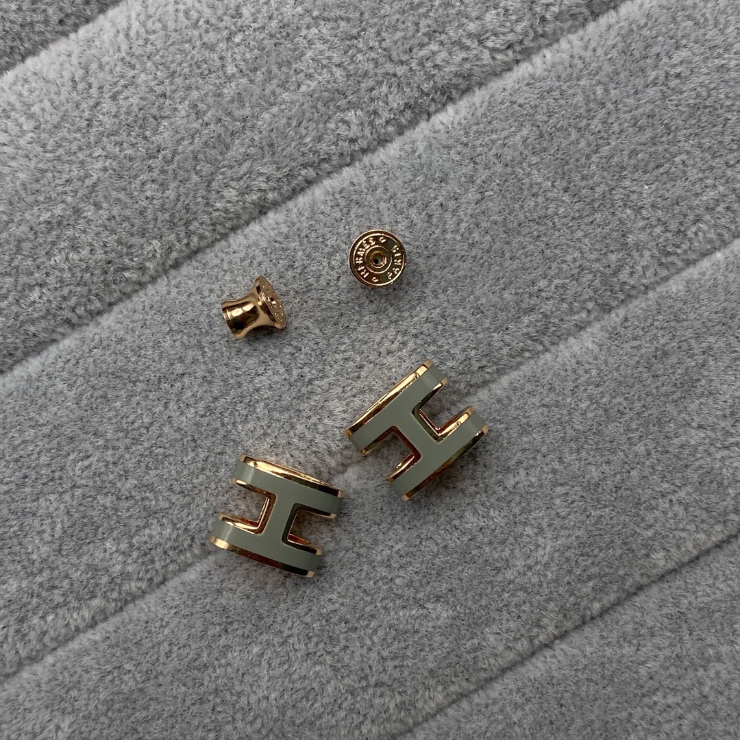 [TOP] HERMES H Earrings