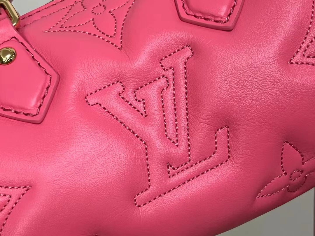 [TOP] Louis Vuitton LV Papillon BB 20x10x10 CM- Pink