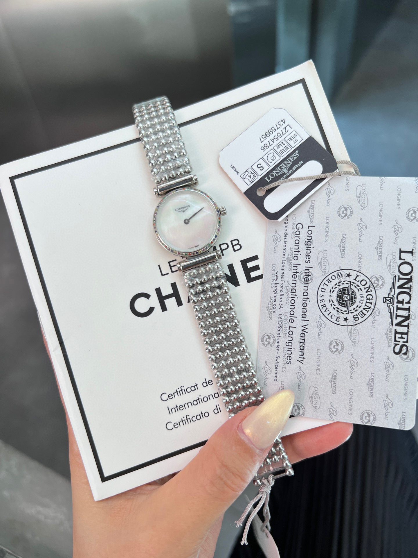 [TOP] LONGINES Colourful Diamonds Lady Watch - 2 Colors