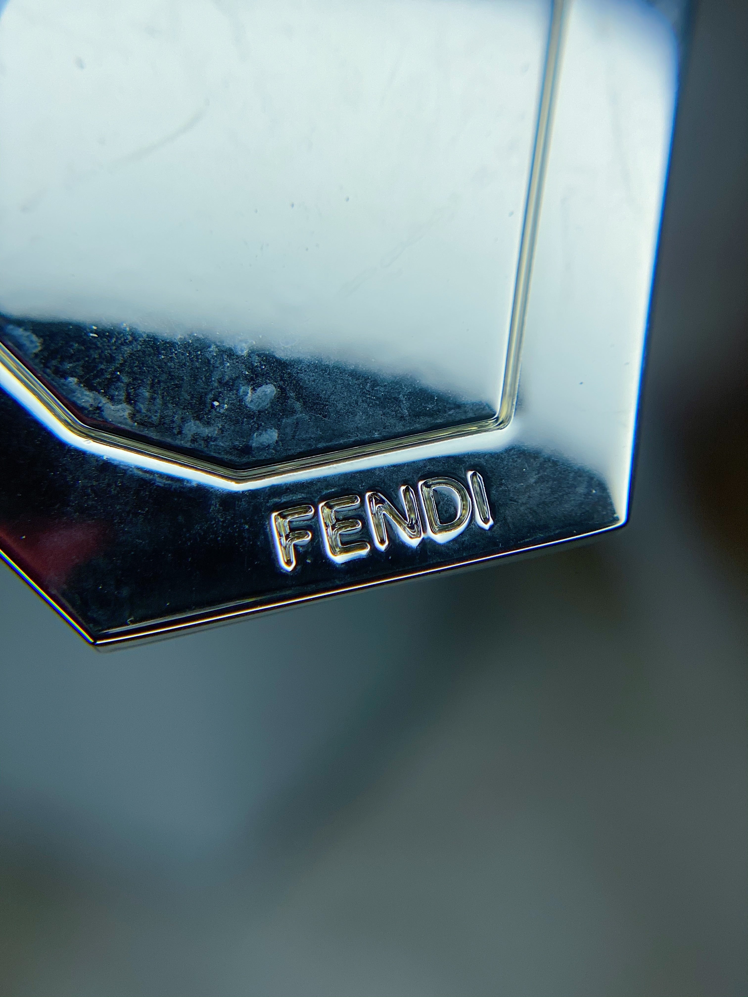 [TOP] FENDI By The Way Studded Leather Shoulder Bag