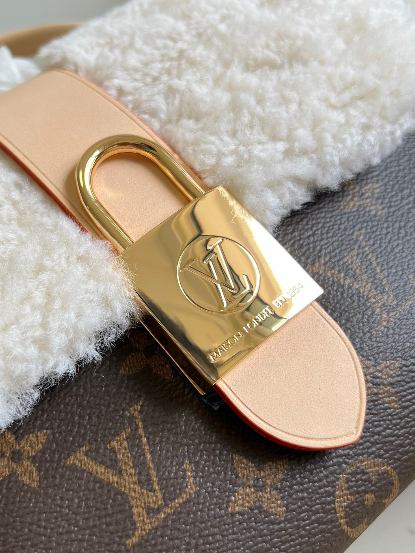 [TOP] Louis Vuitton LV Locky Bag BB 21x17x8cm- Monogram