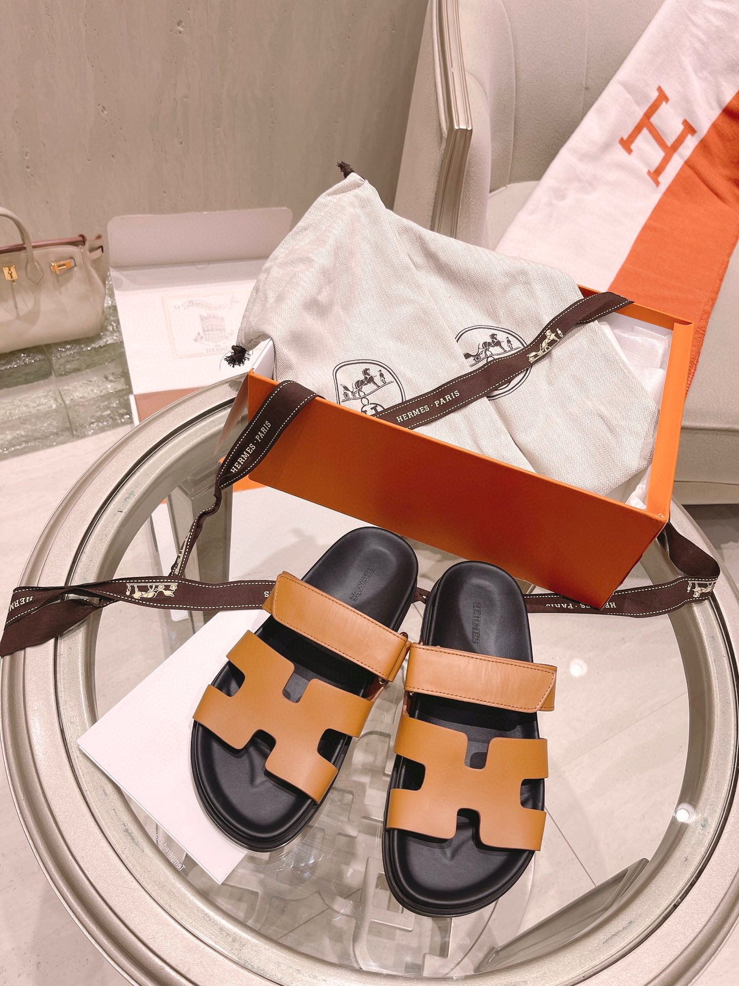 [TOP] HERMES Chypre Sandal - 13 Colours