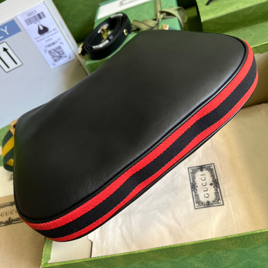 [TOP] GUCCI GG Attache Large Bag 34x22x6.5cm - Black