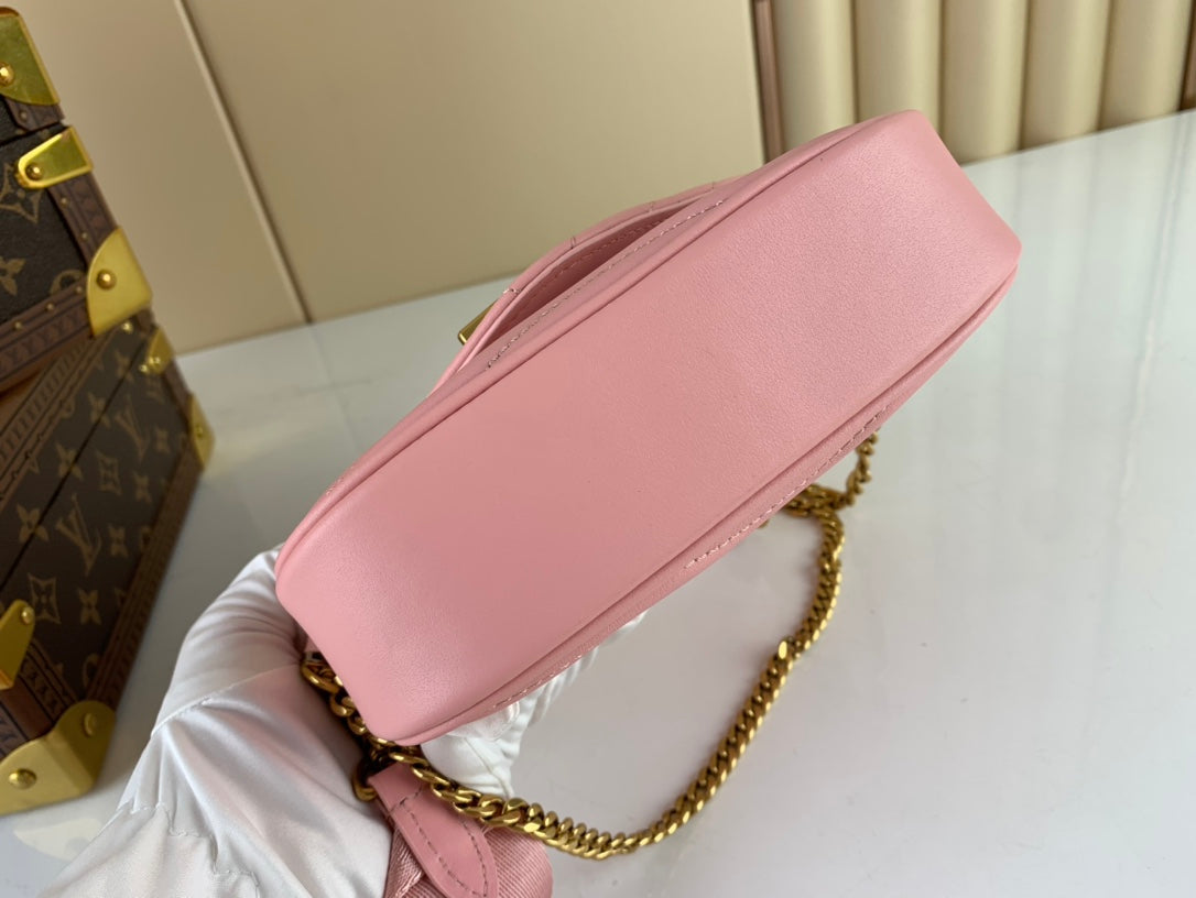 [TOP] Louis Vuitton LV L*V New Wave Multi Pochette 21X12X3cm - Pink