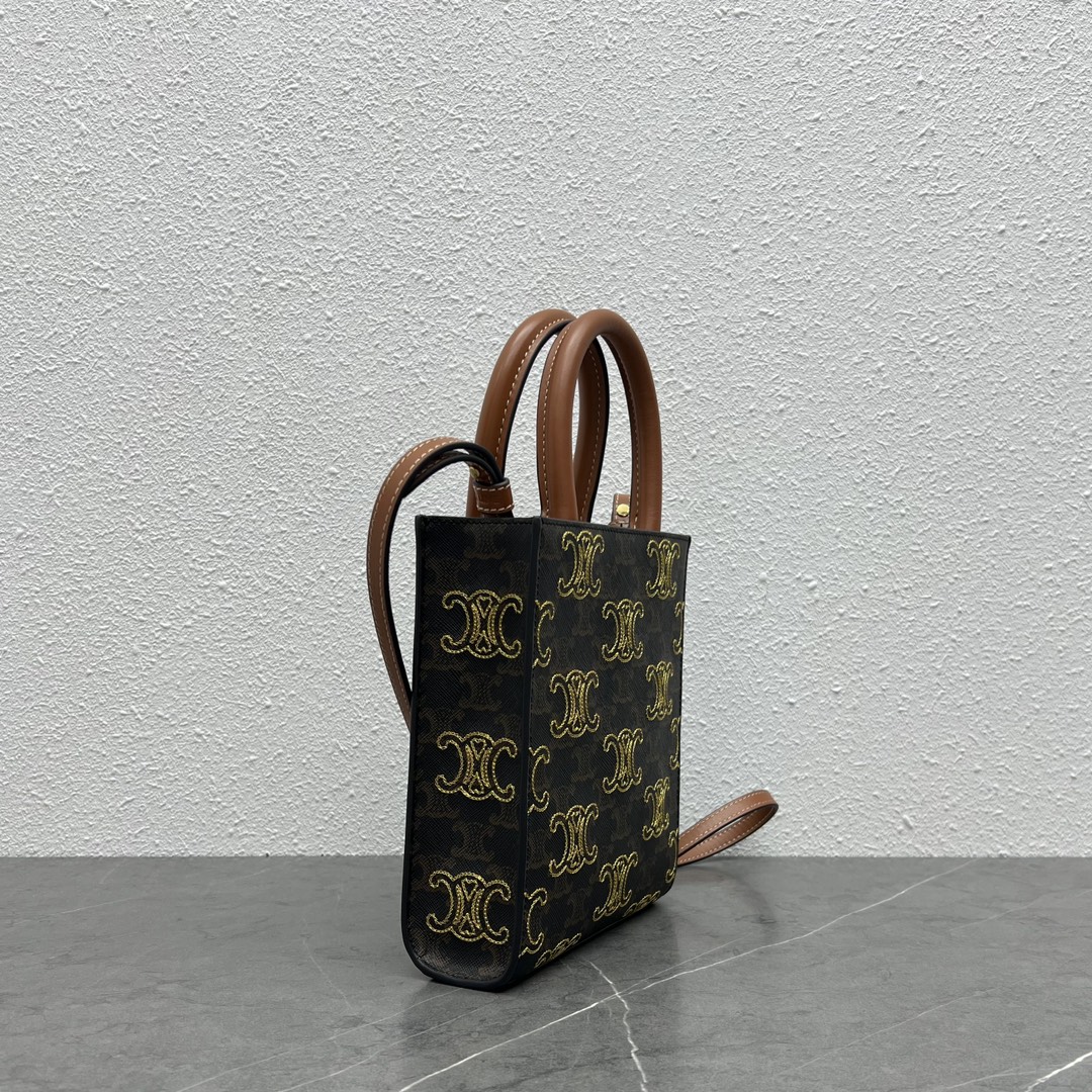 [TOP] CELINE Triomphe Tote Mini 17-20-6
