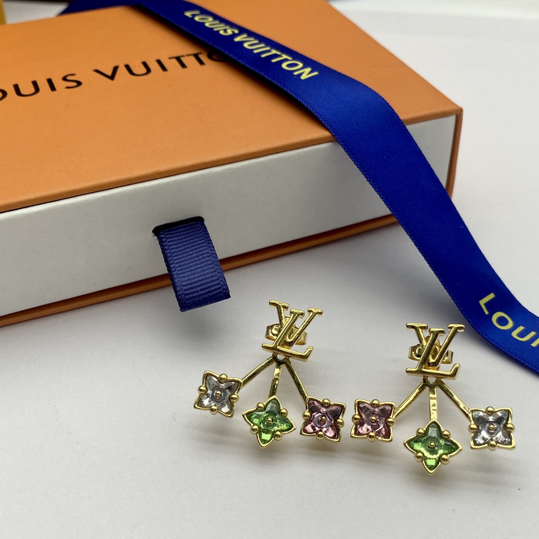 [TOP] Louis Vuitton LV Idylle Blossom Necklace Bracelet Earrings Set