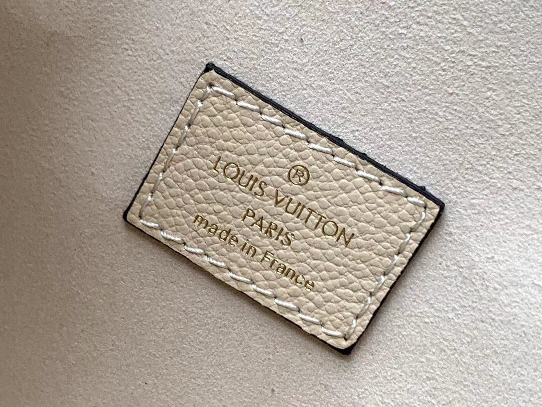 [TOP] Louis Vuitton LV Metis Giant Monogram Empreinte 2 Tones 25X19X7cm- White